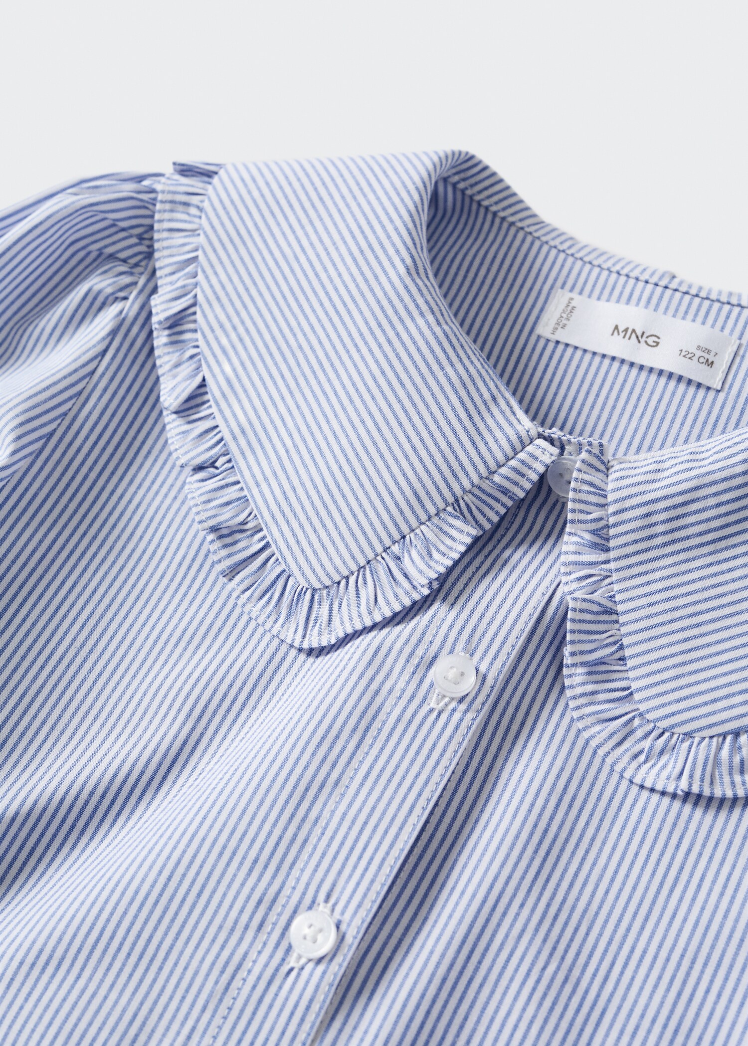 Double baby-collar shirt - Details of the article 8