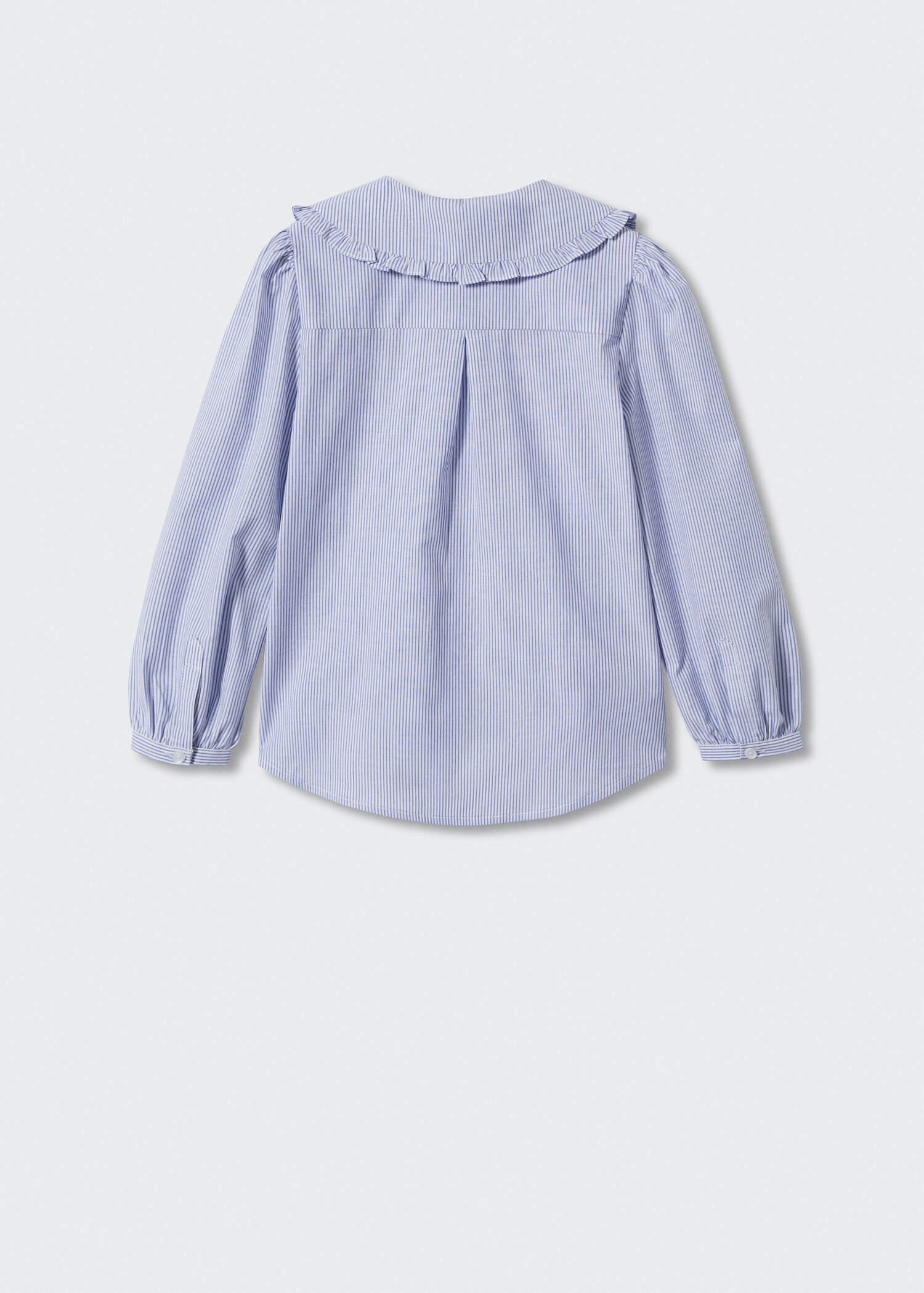 Double baby-collar shirt - Reverse of the article