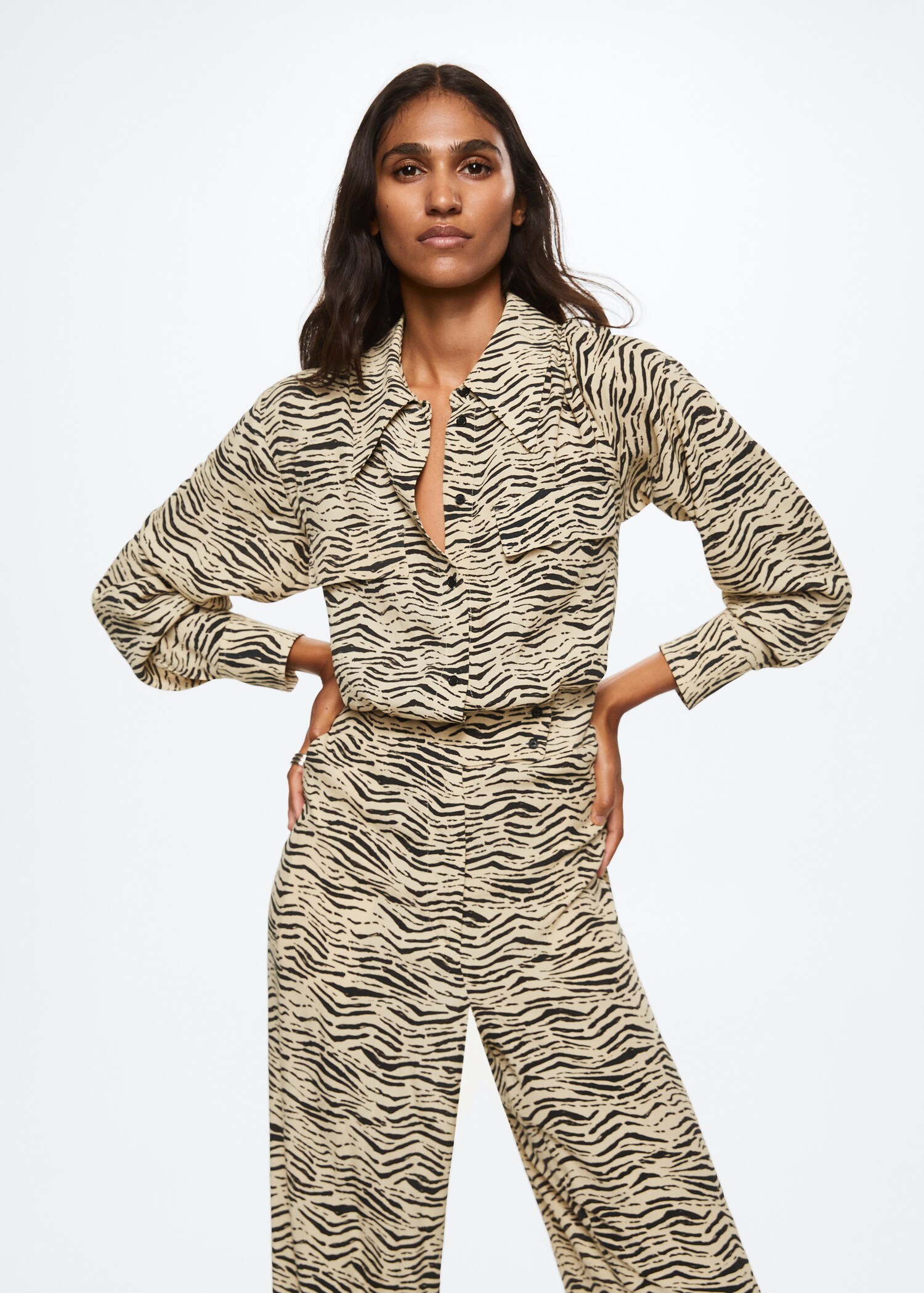 Animal print jumpsuit - Medium plane