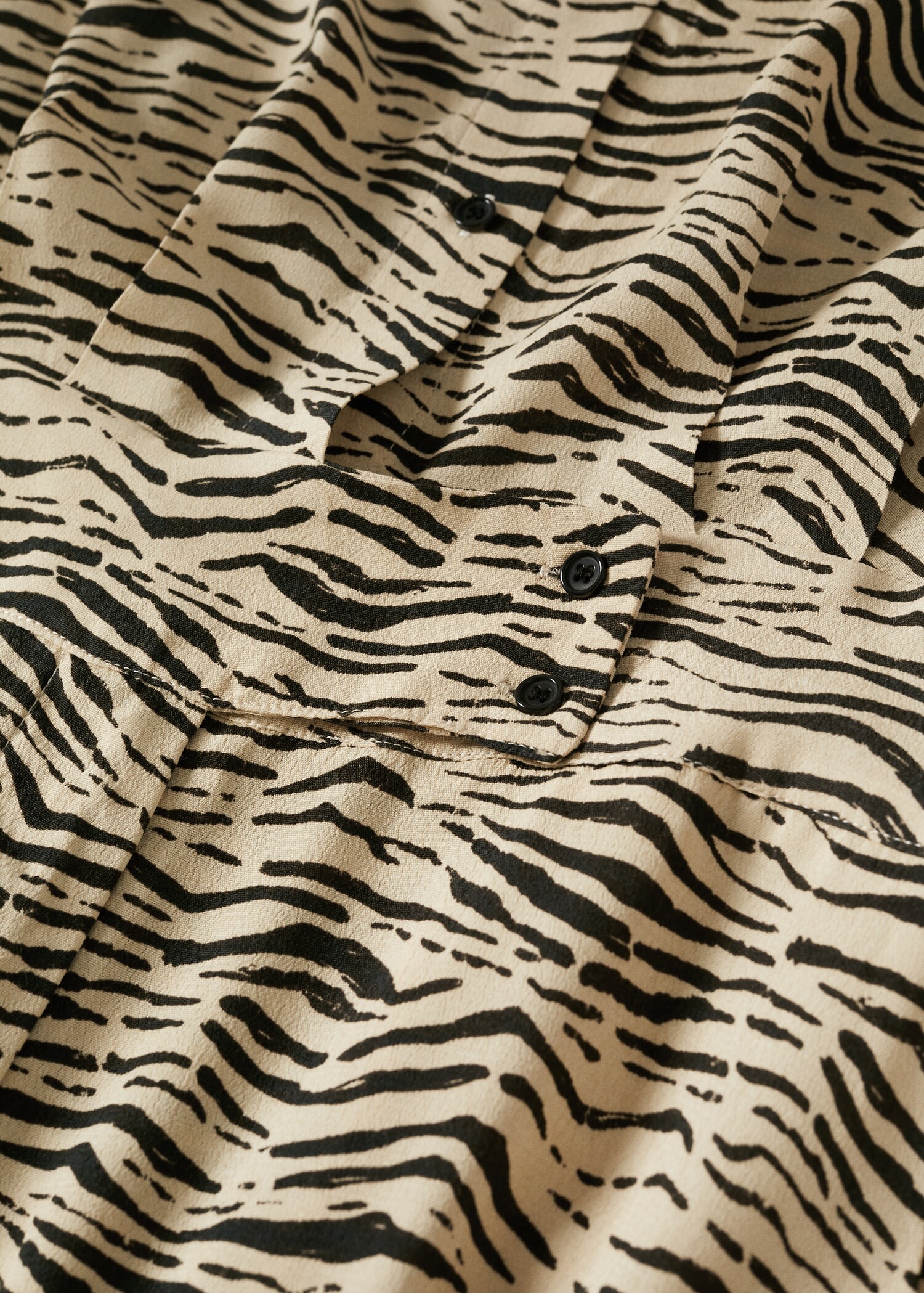 Animal print jumpsuit - Details of the article 8