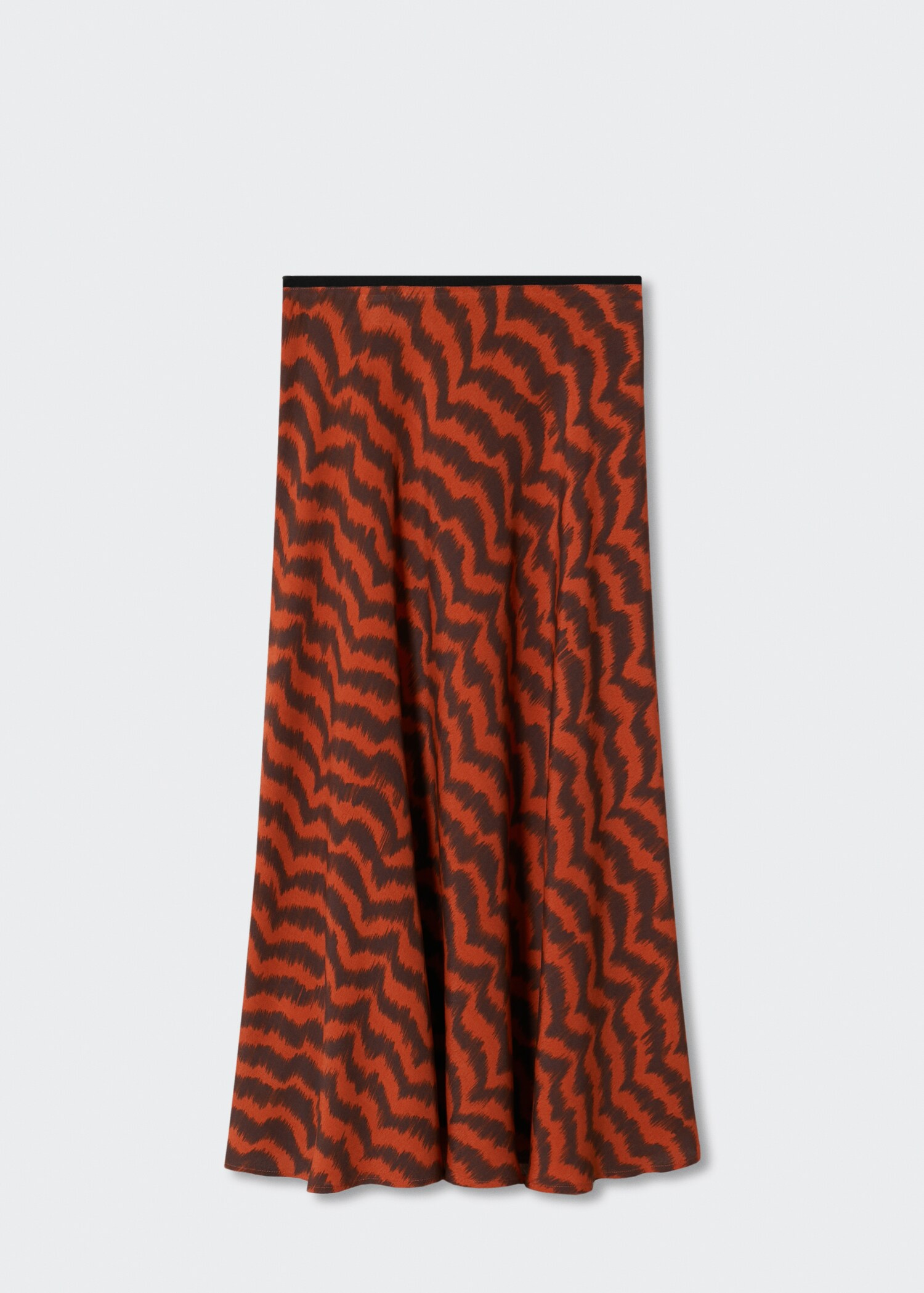 Printed midi skirt - Article without model