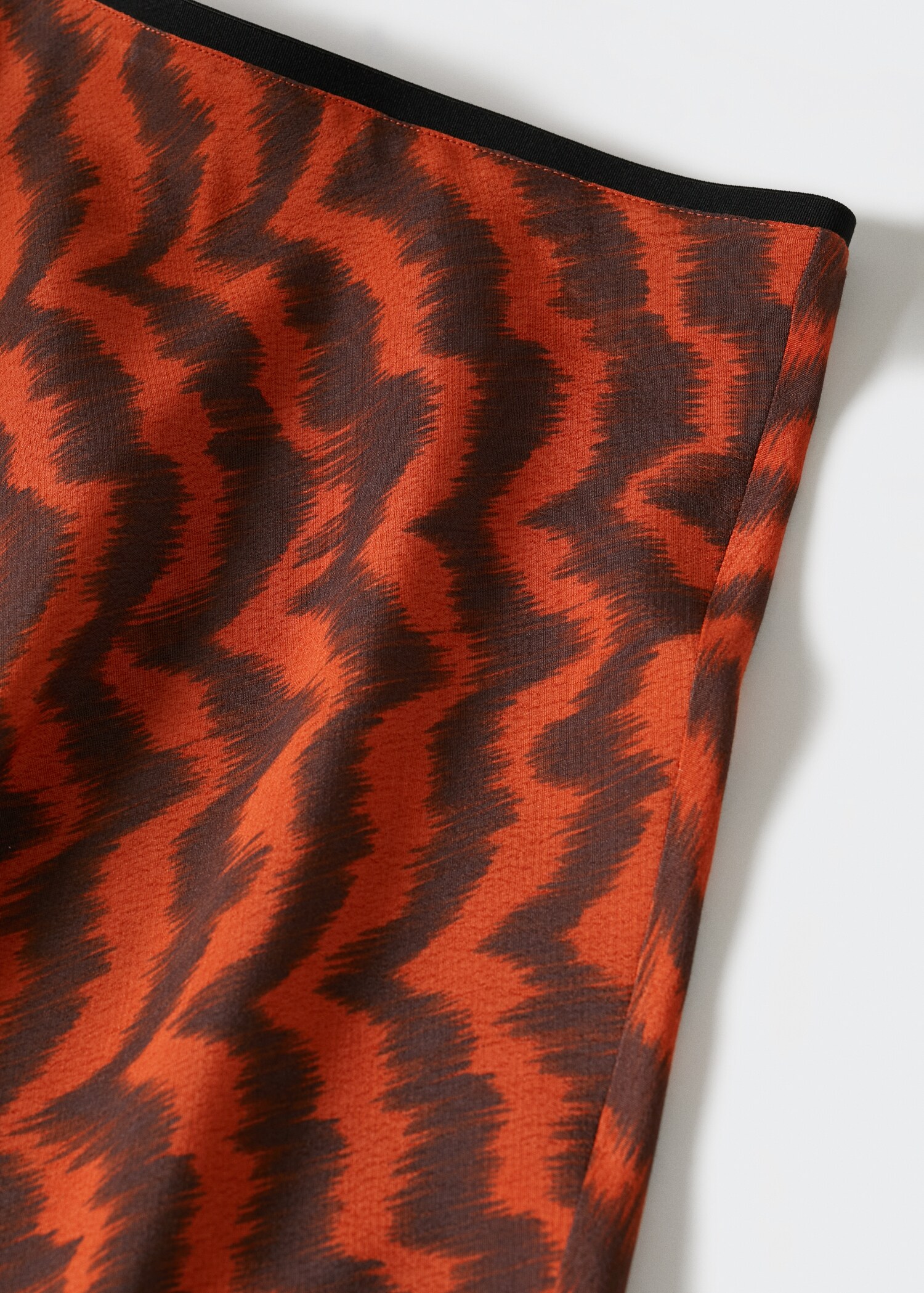 Printed midi skirt - Details of the article 8