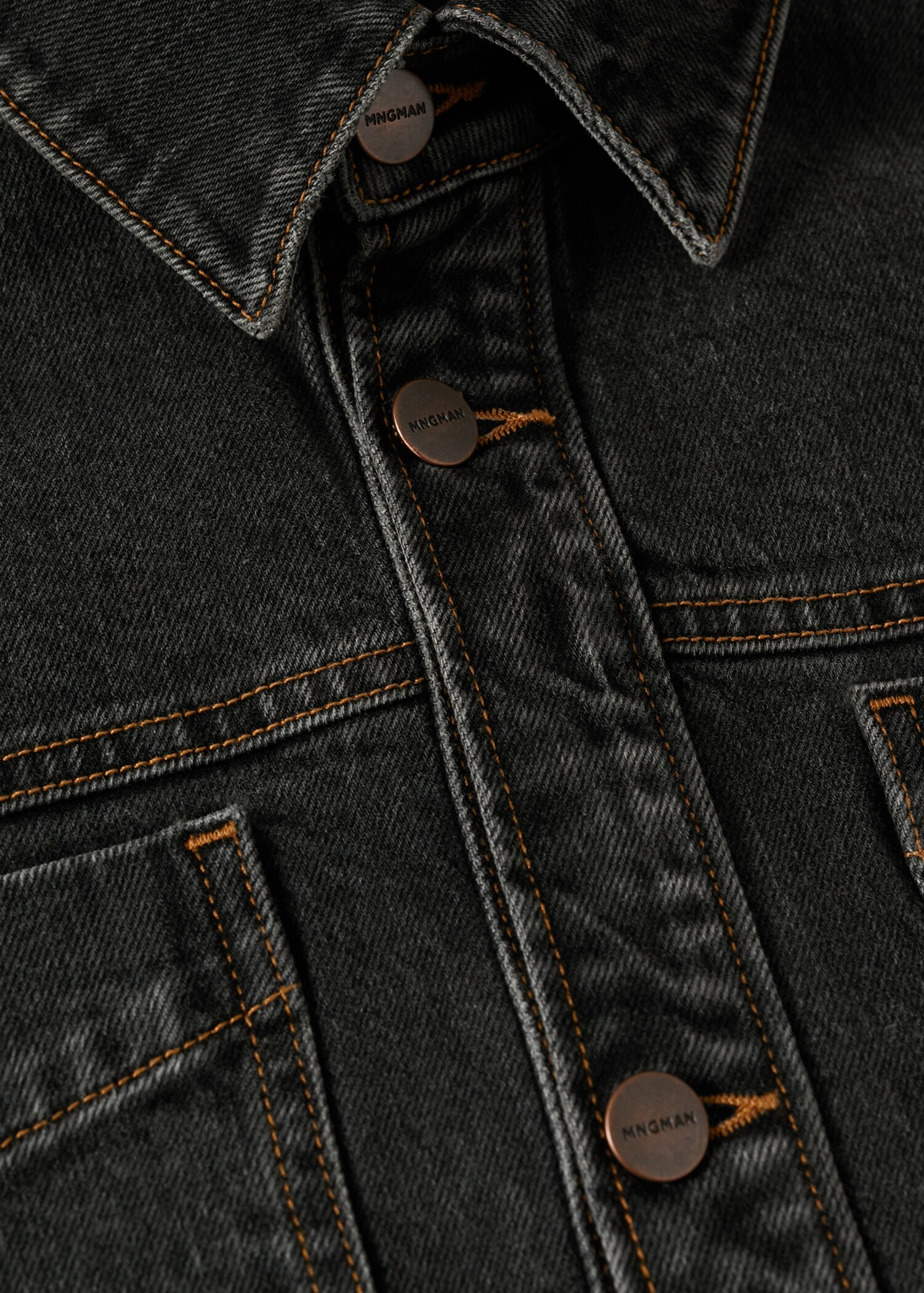 Jeans-Overshirt mit Taschen - Detail des Artikels 8