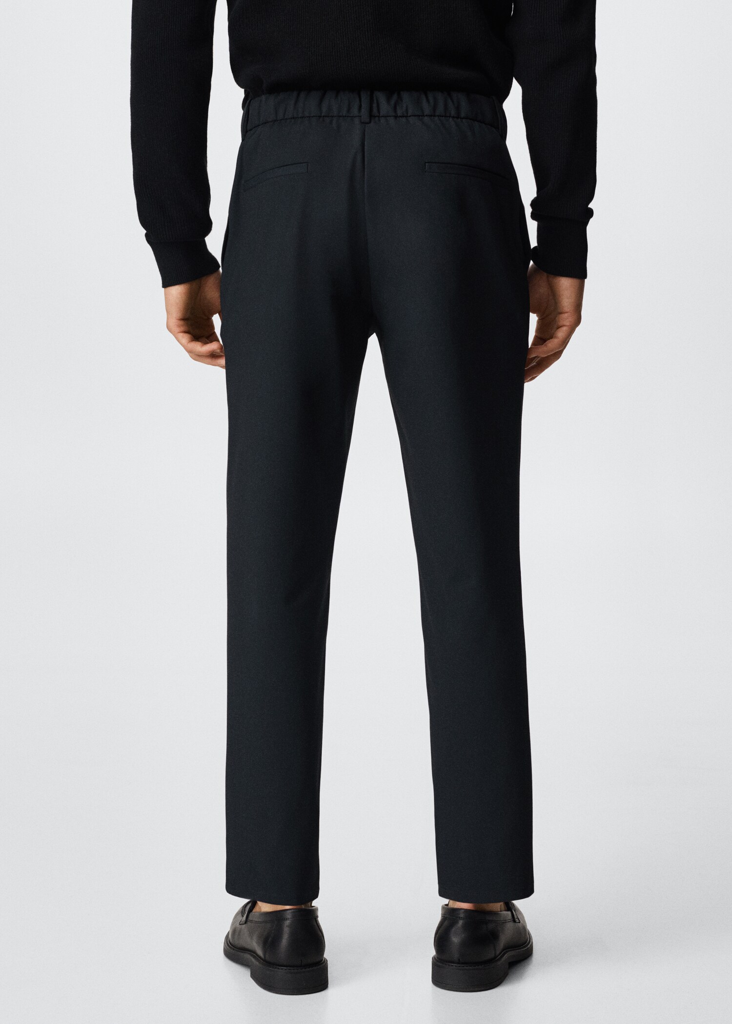 Pantalon tapered-fit stretch - Verso de l’article