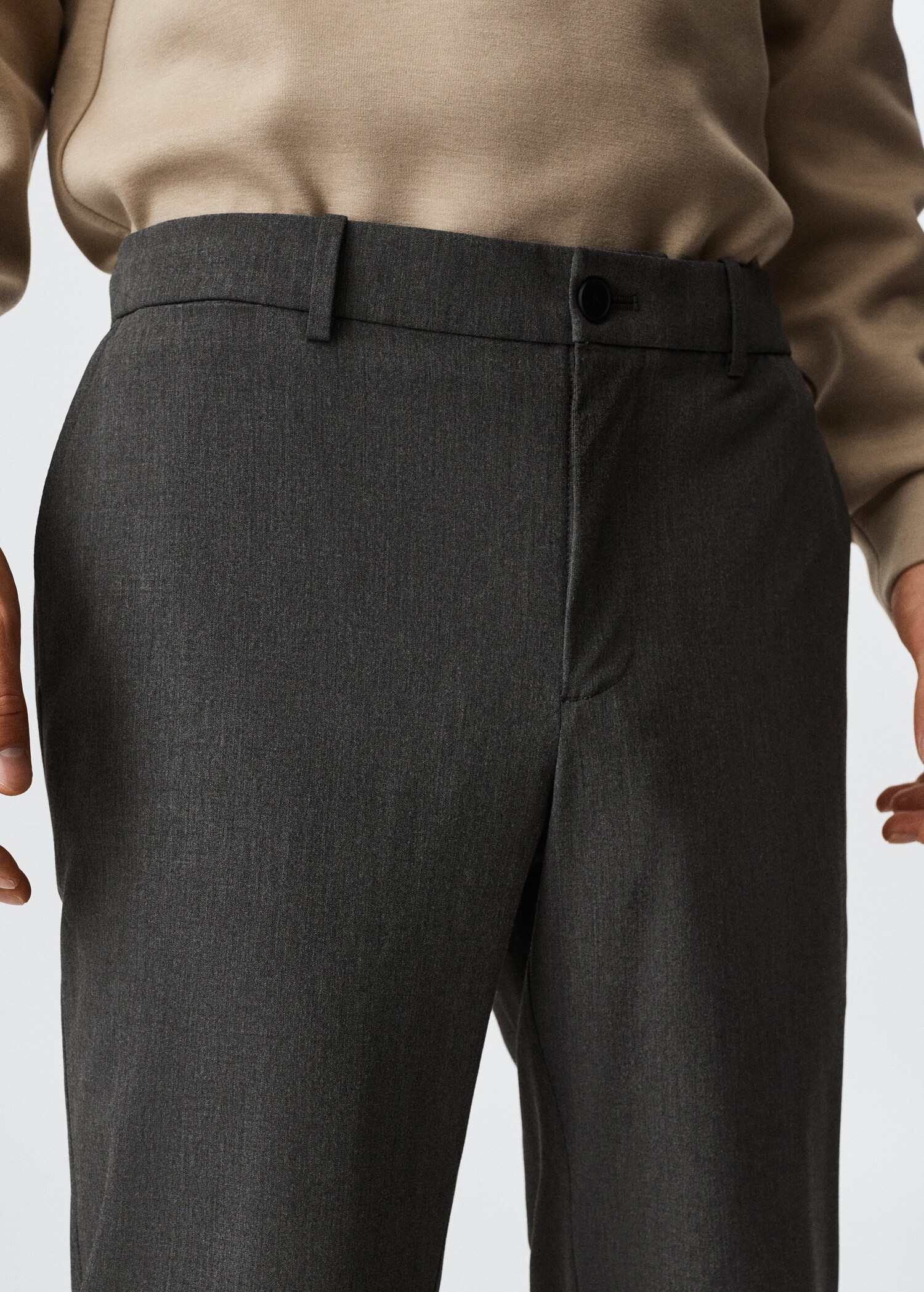 Pantalon tapered-fit stretch - Détail de l'article 1
