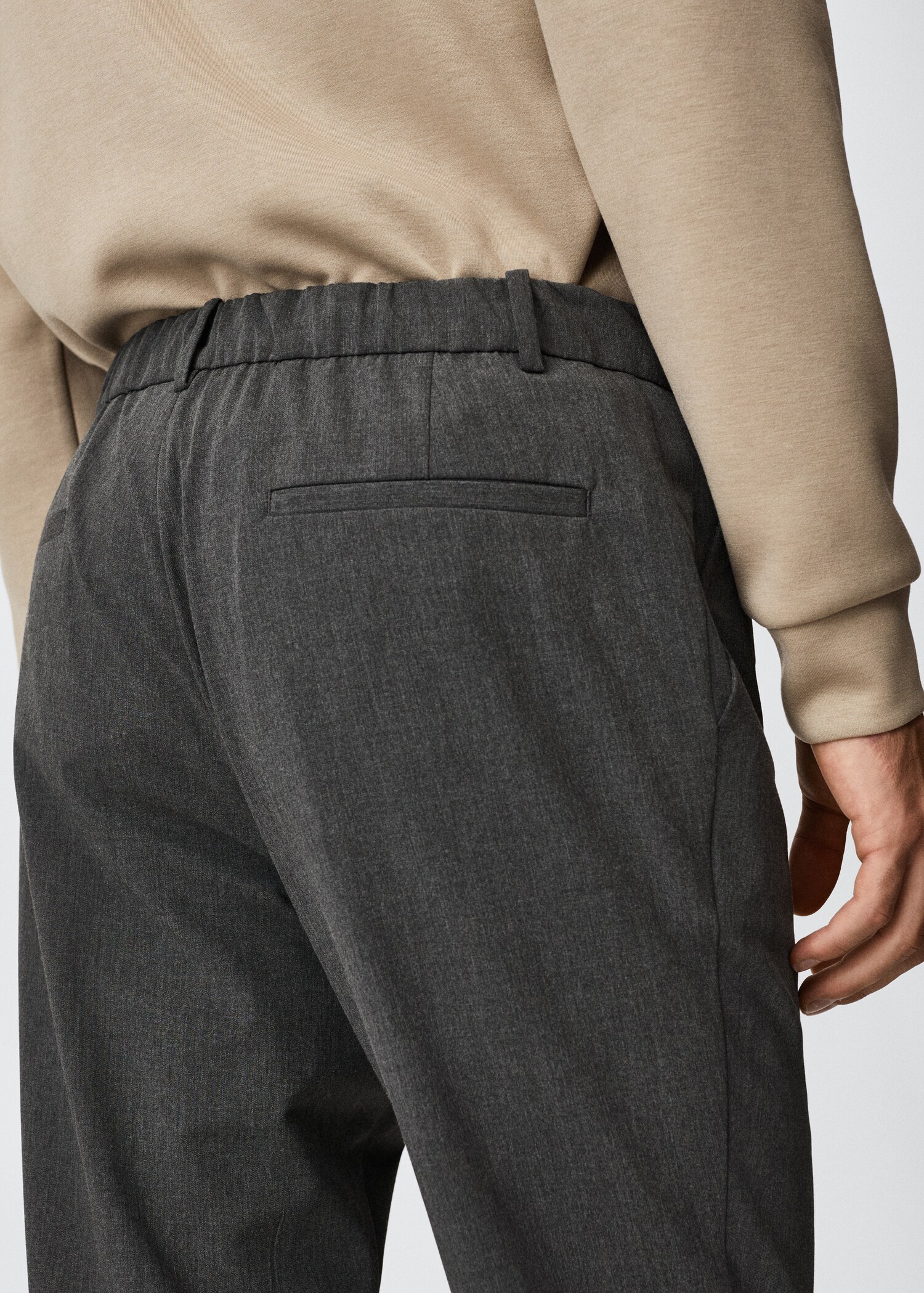 Pantalon tapered-fit stretch - Détail de l'article 3