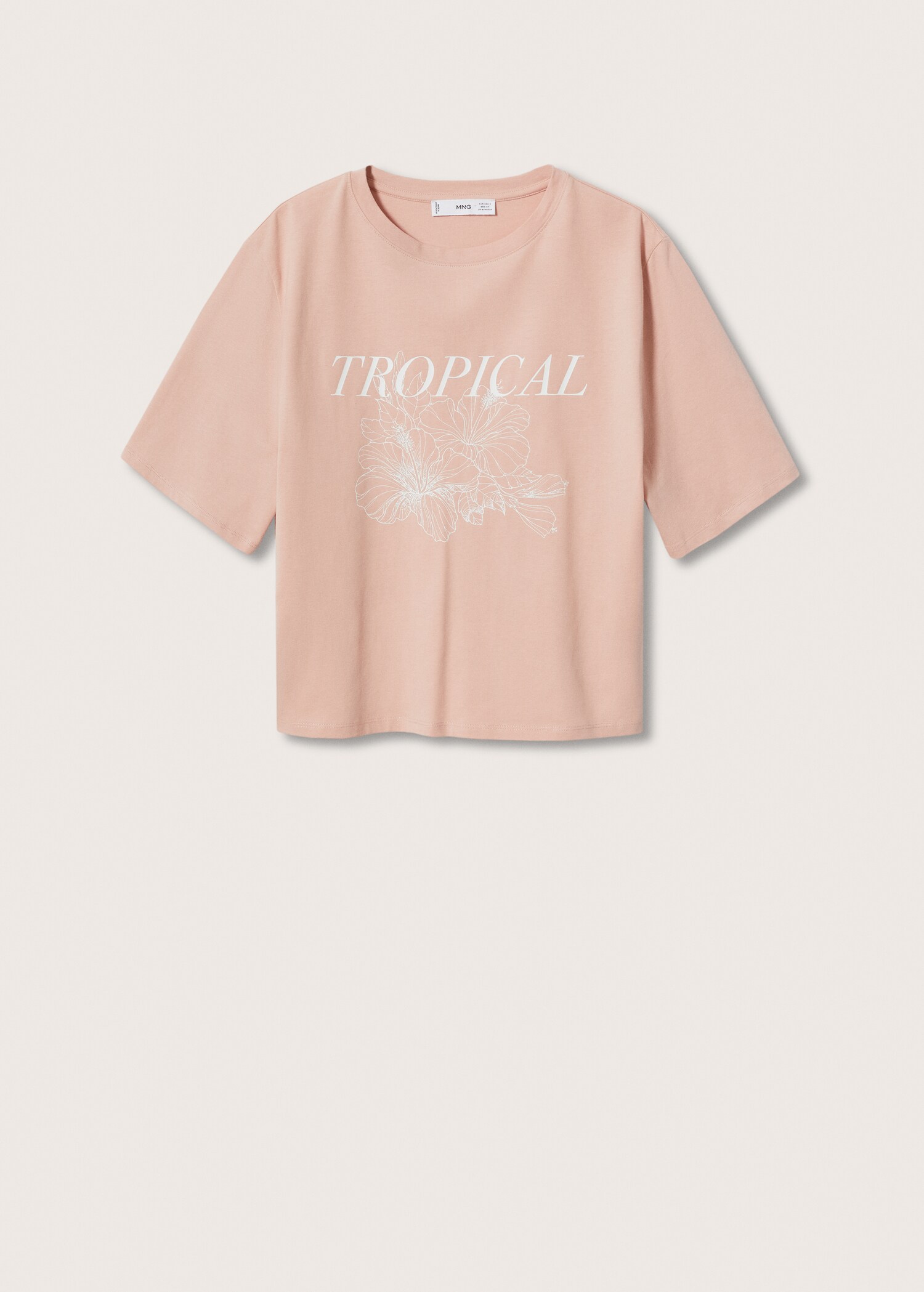 Trópusi mintás póló - Termék modell nélkül