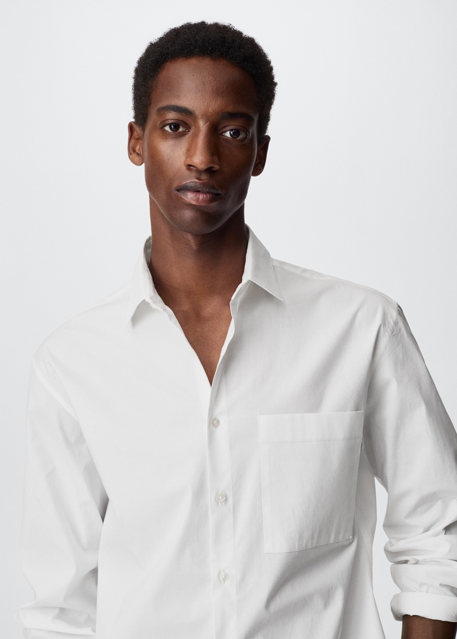 Relaxed-fit cotton shirt - Details of the article 4
