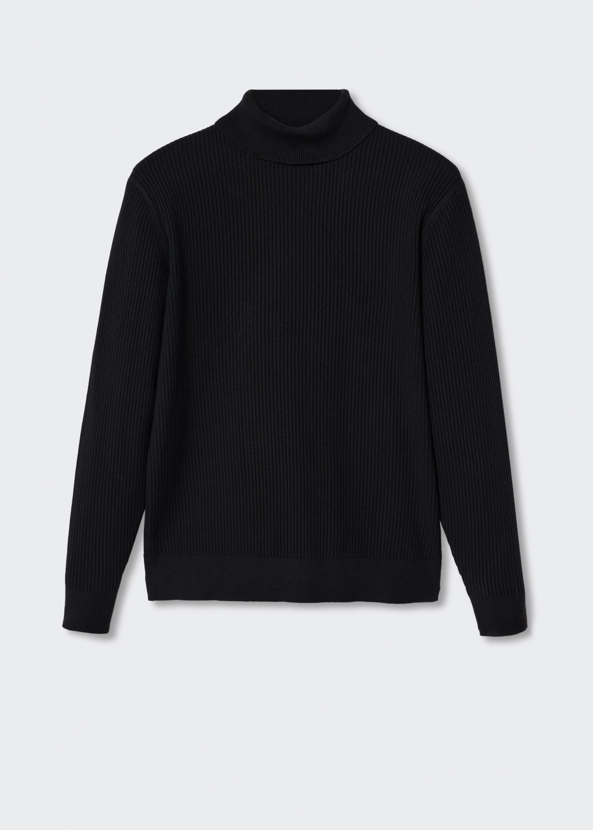 Structured turtleneck sweater - Article without model