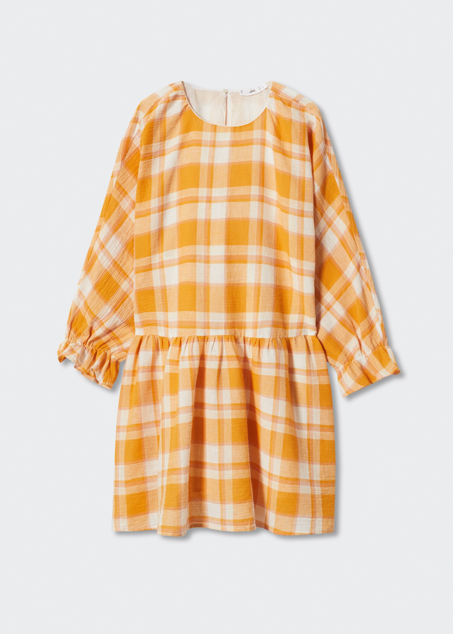 Robe coton à carreaux - Article sans modèle
