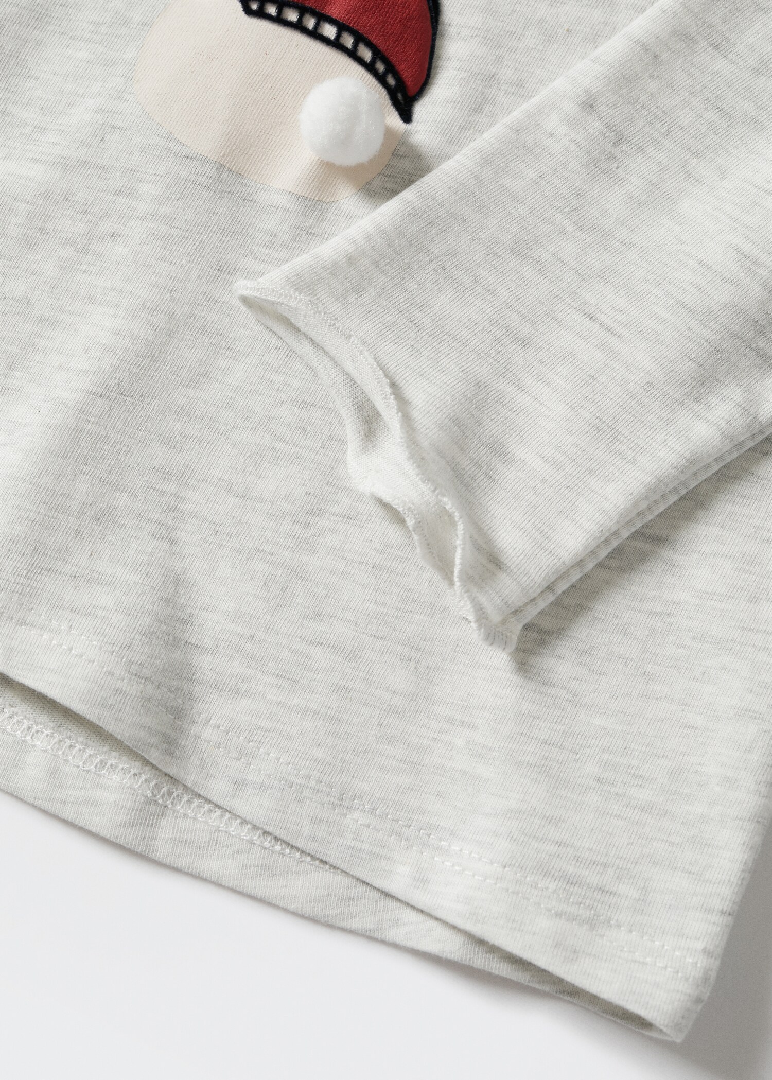 Bedrukt T-shirt met lange mouwen - Detail van het artikel 8