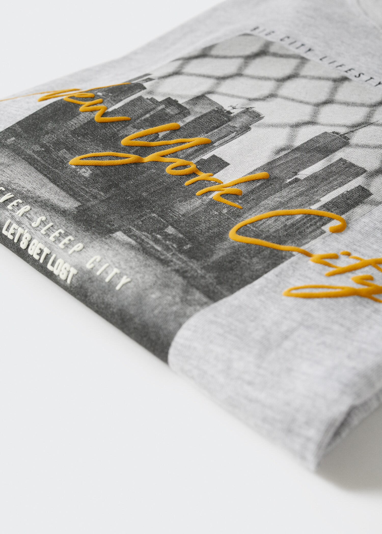 Katoenen T-shirt met print - Detail van het artikel 8