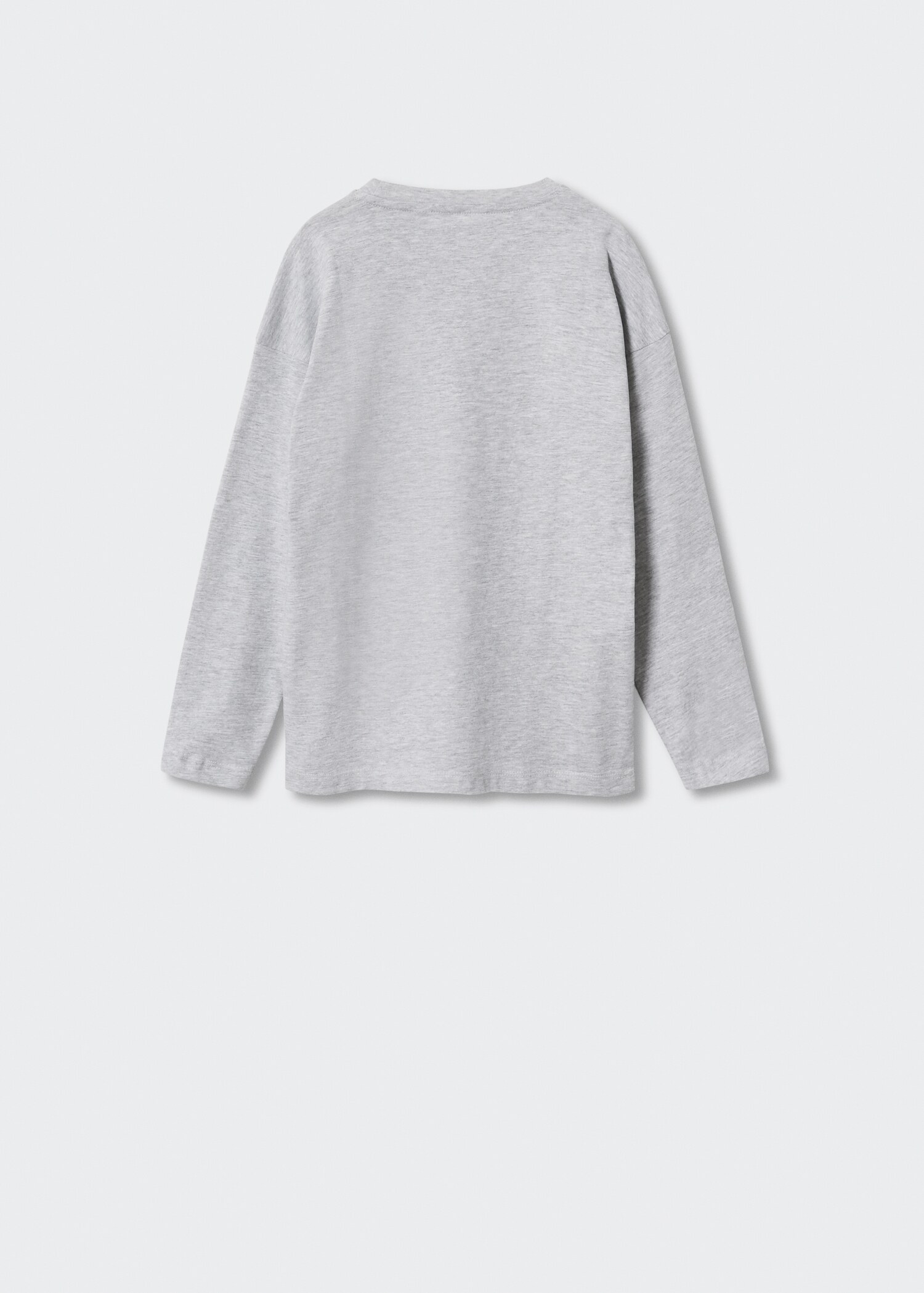 Katoenen T-shirt met print - Achterkant van het artikel