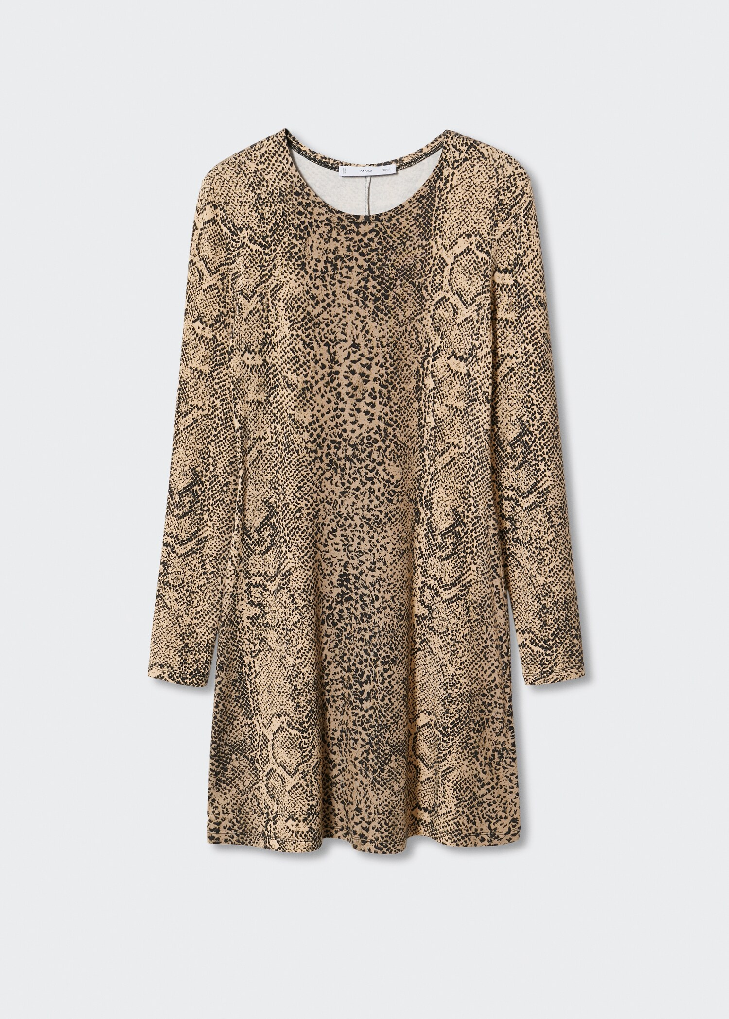 Printed short dress - Article without model