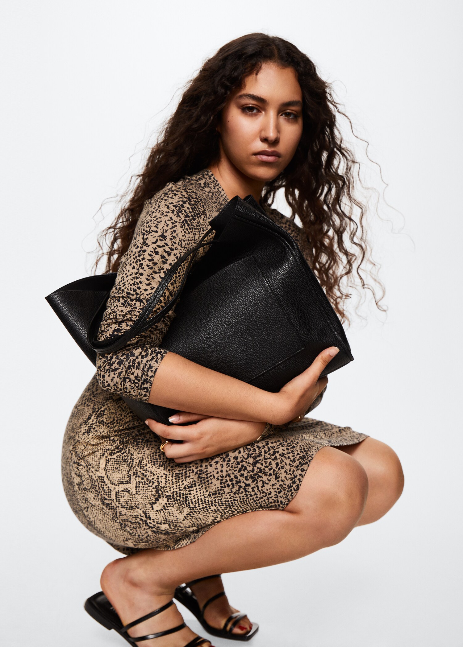 Printed short dress - Details of the article 5