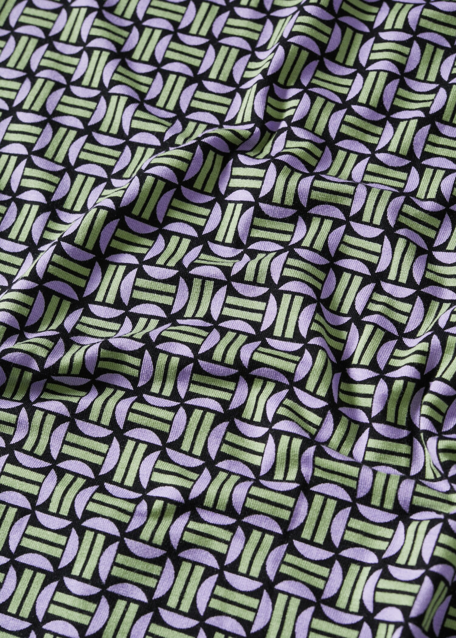 Printed short dress - Details of the article 8