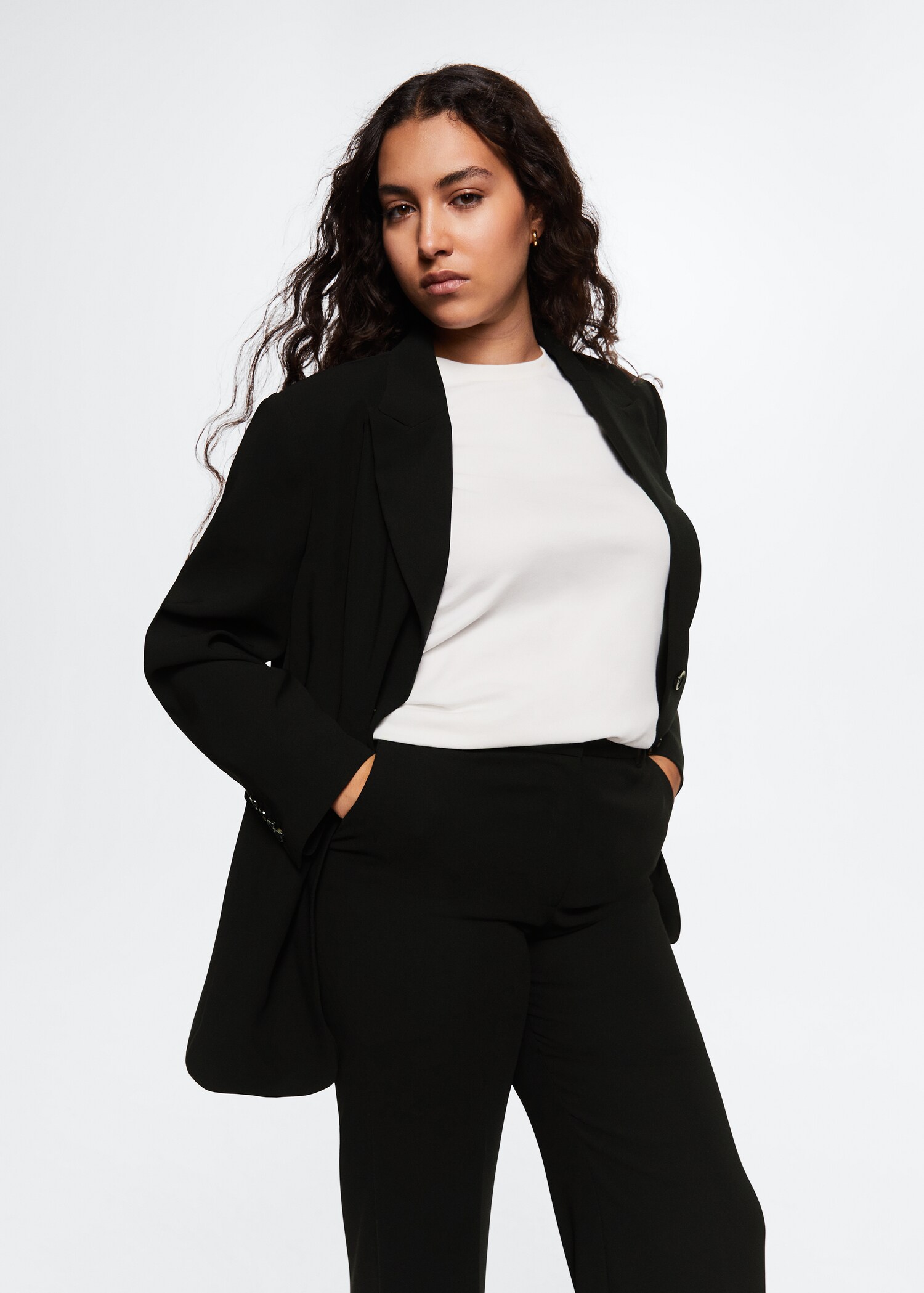 Suit jacket with buttons - Details of the article 3