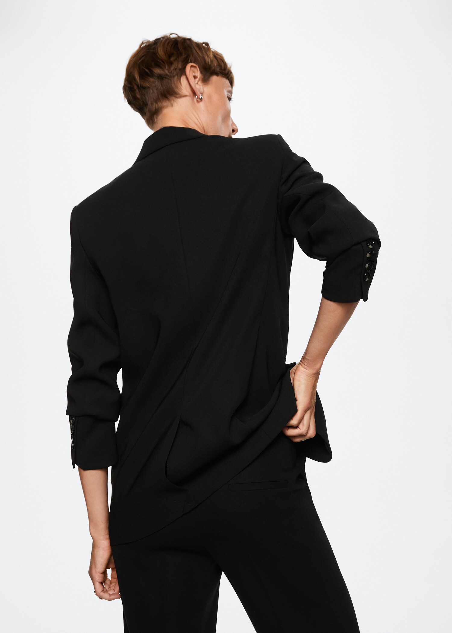 Suit jacket with buttons - Reverse of the article