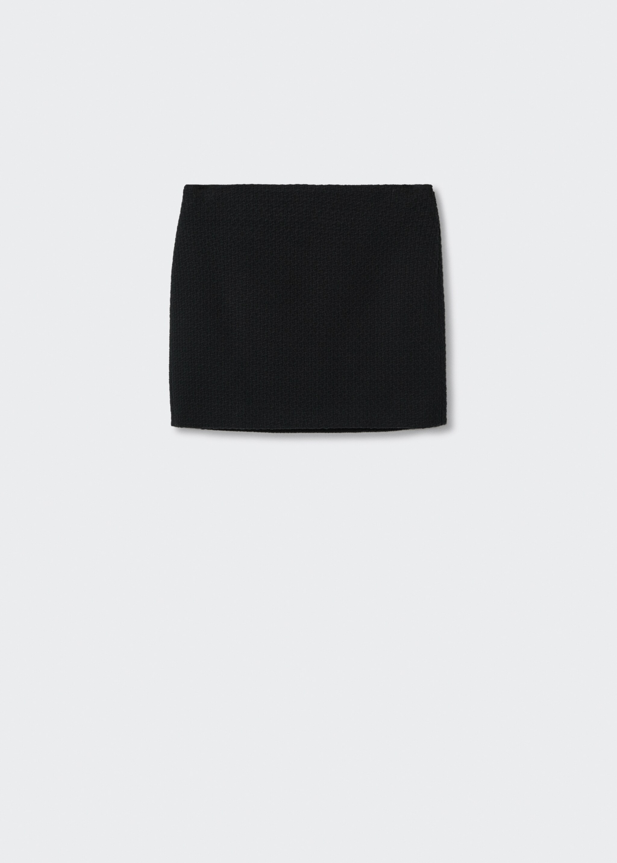 Minifalda tweed algodón - Artículo sin modelo
