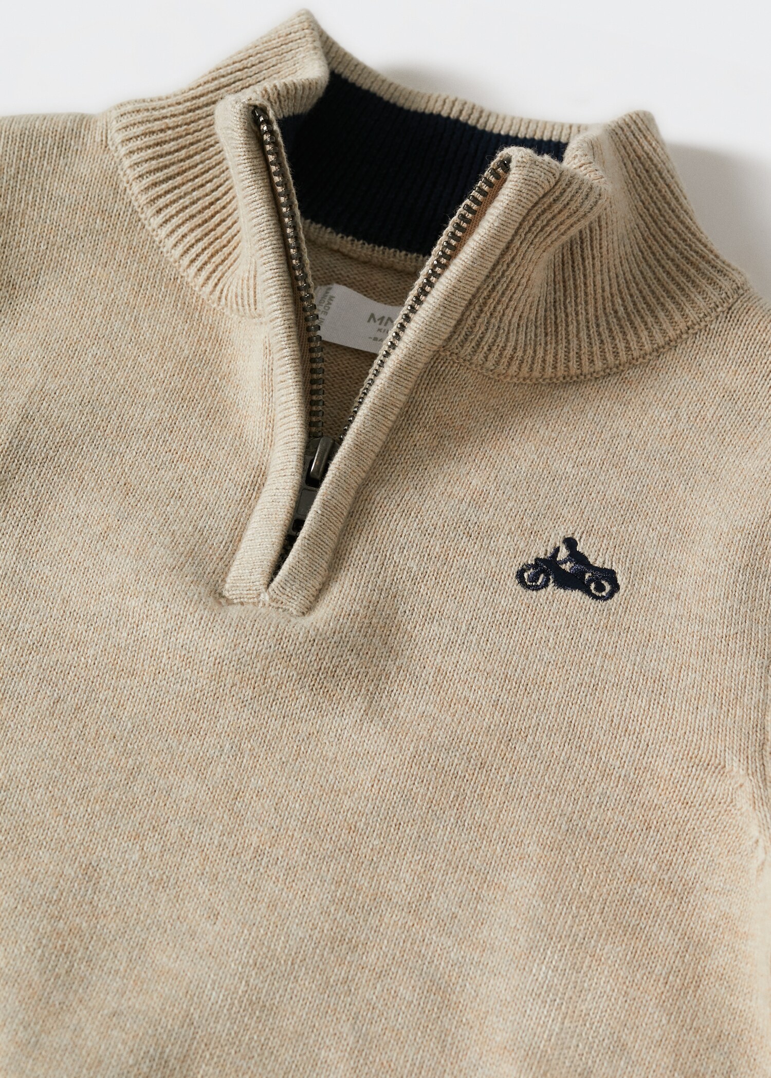 Jersey cuello alto cremallera - Detalle del artículo 8