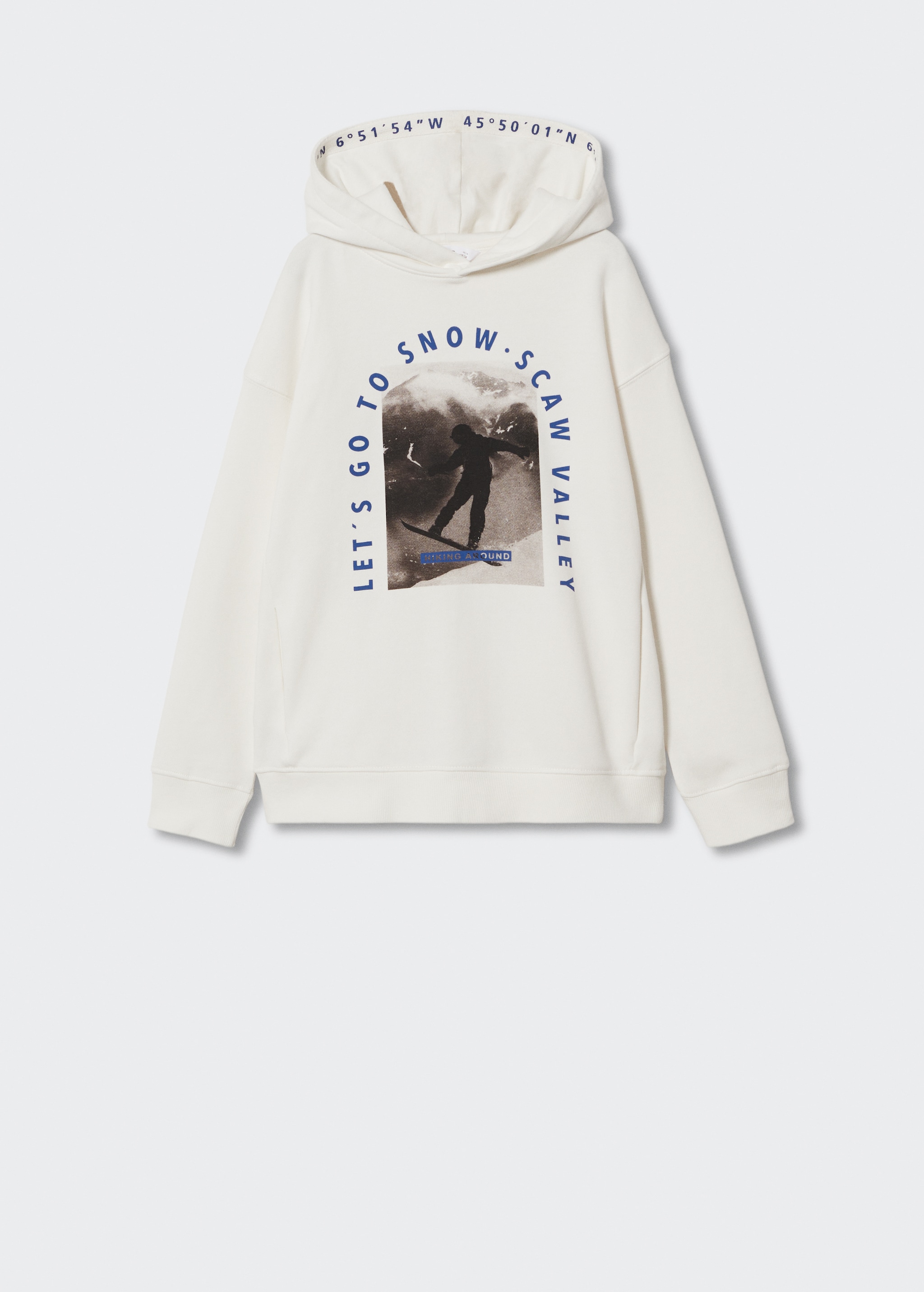 Printed hoodie - Article without model