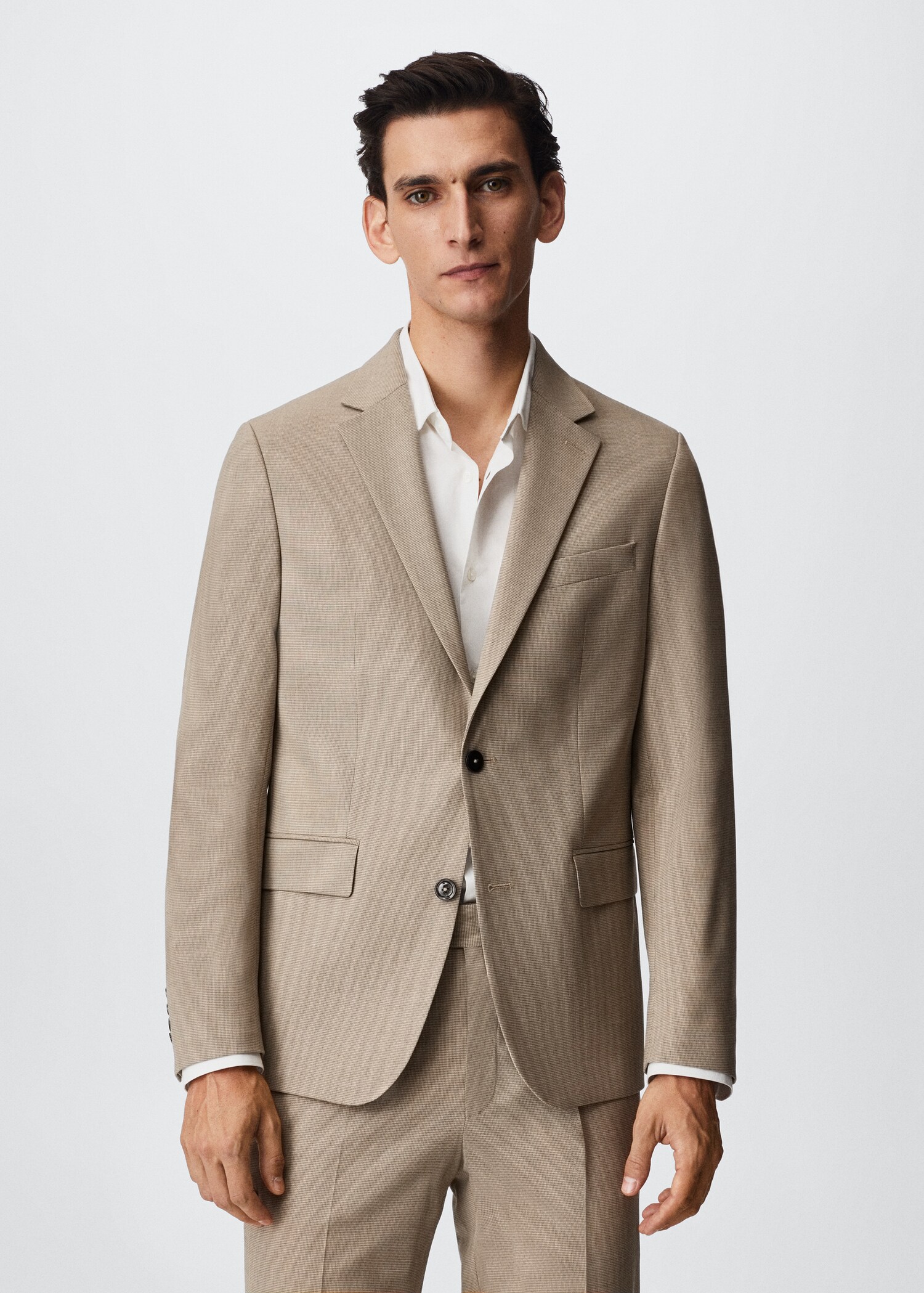 Wool suit jacket - Medium plane