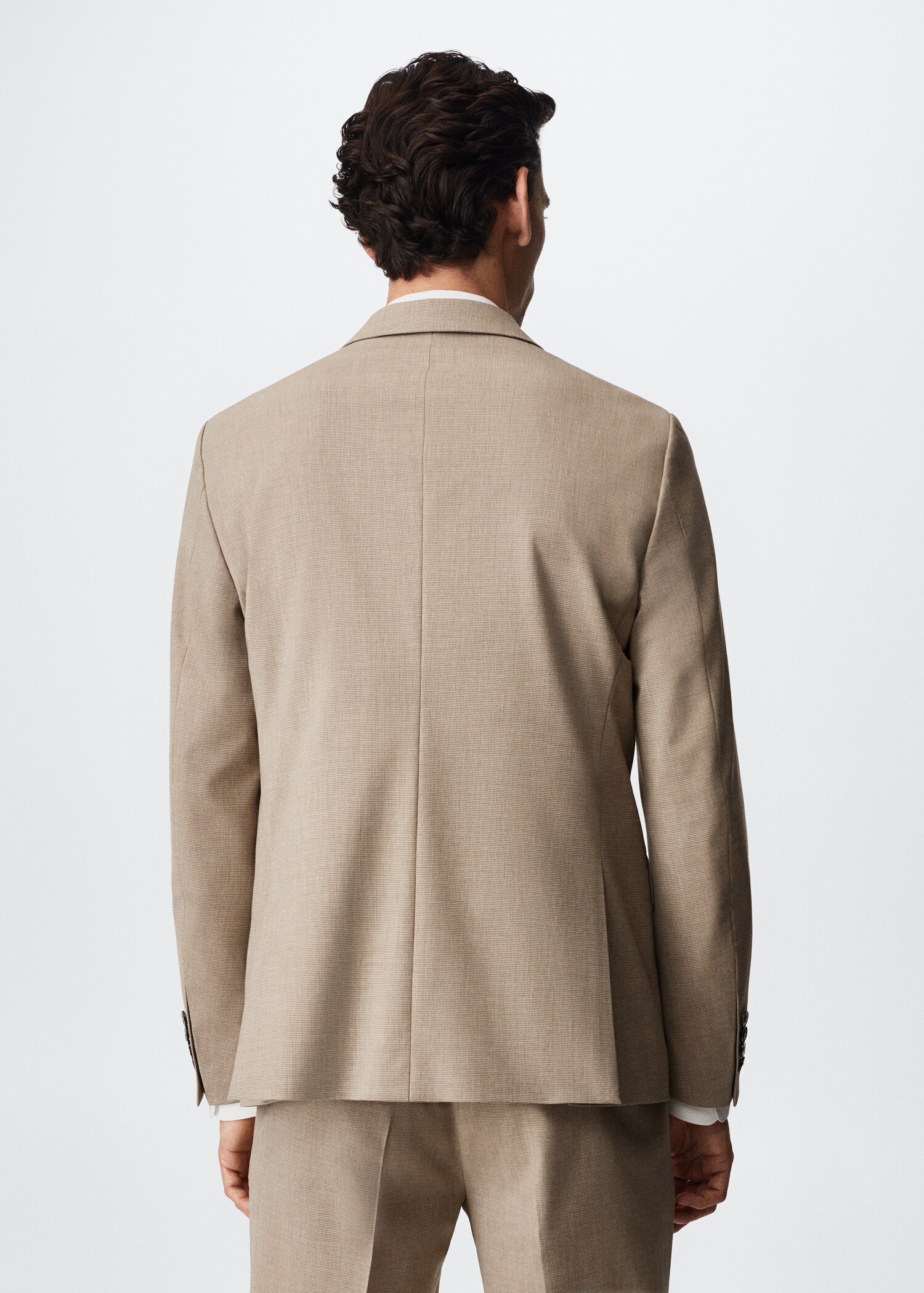 Wool suit jacket - Reverse of the article