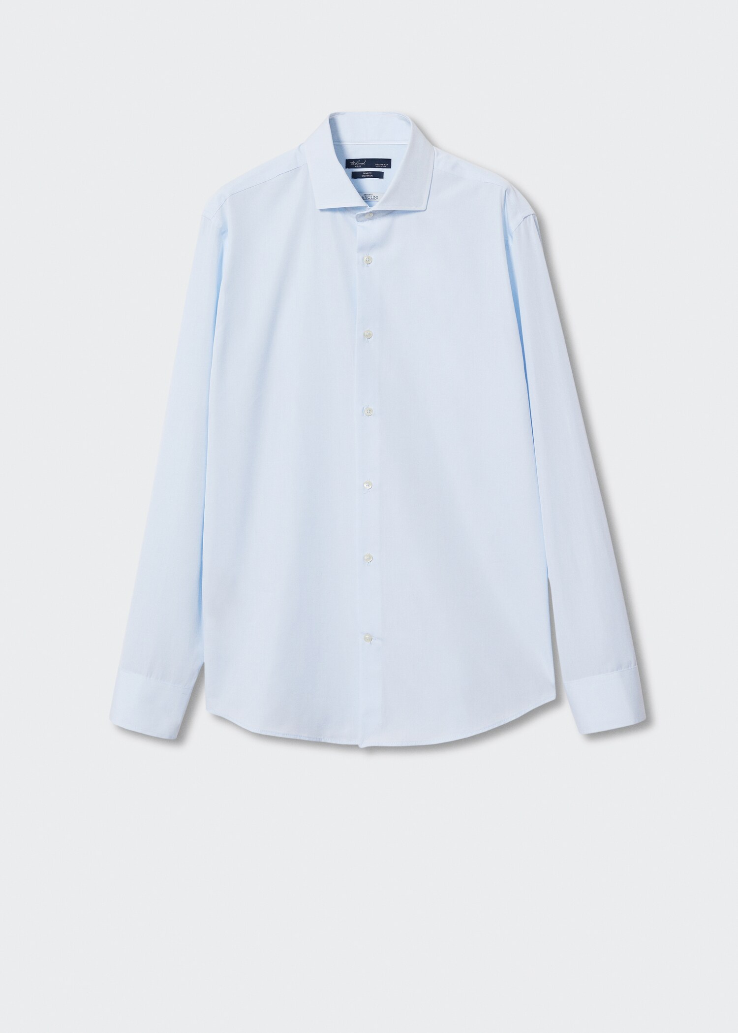 Slim fit cotton suit shirt - Article without model