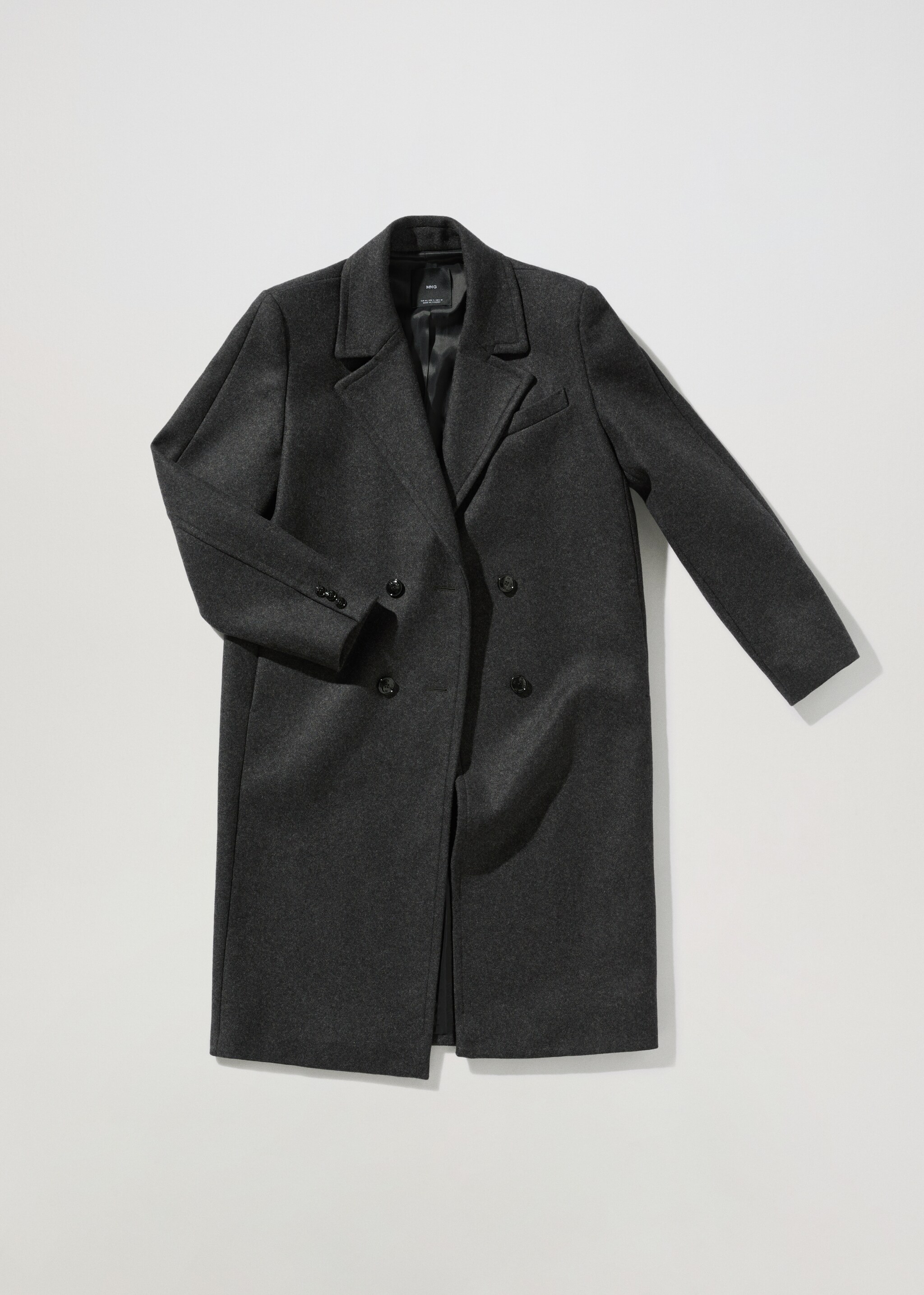 Abrigo Tailored lana oversize - Artículo sin modelo