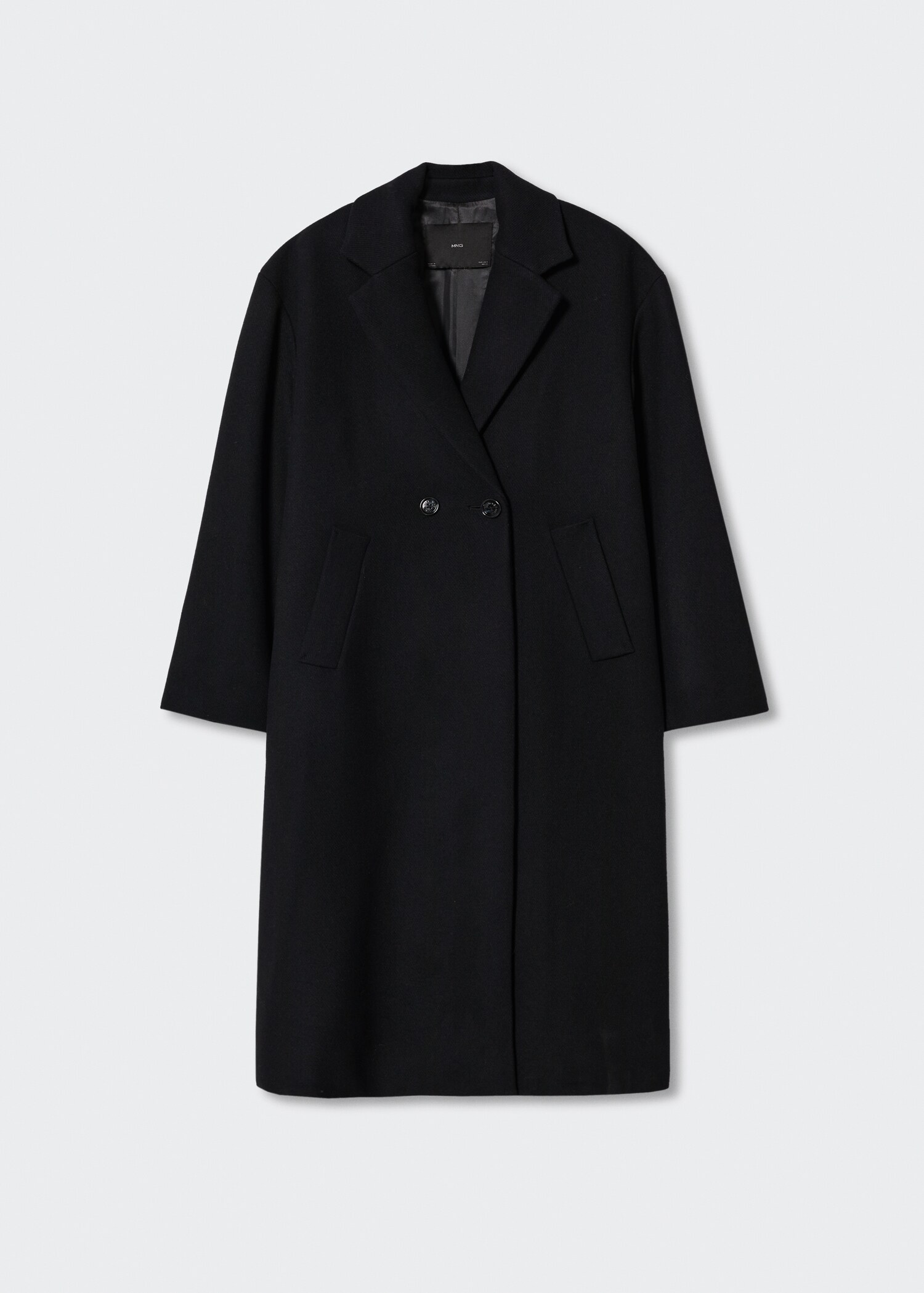 Oversize wool coat - Article without model