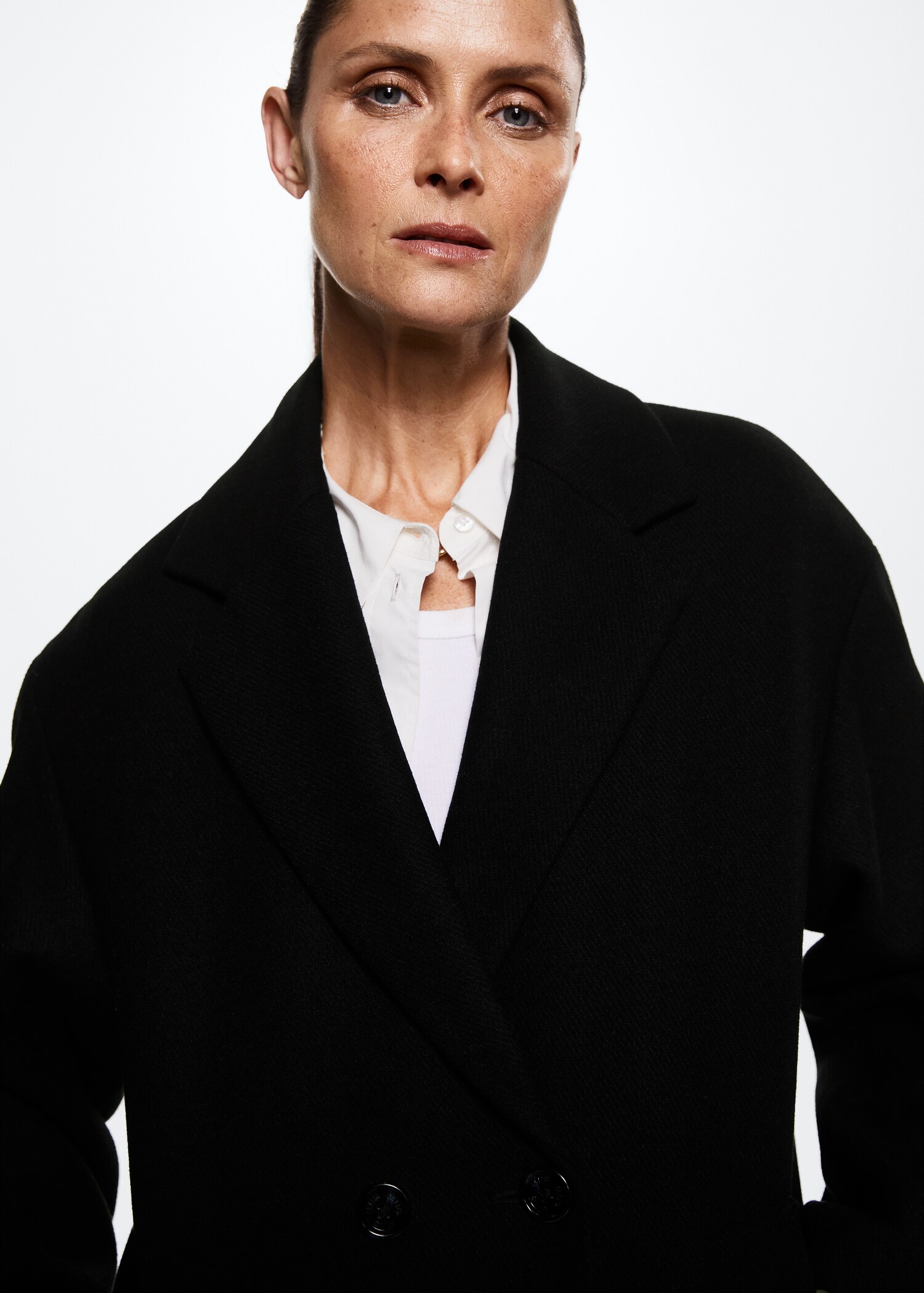 Oversize wool coat - Details of the article 1