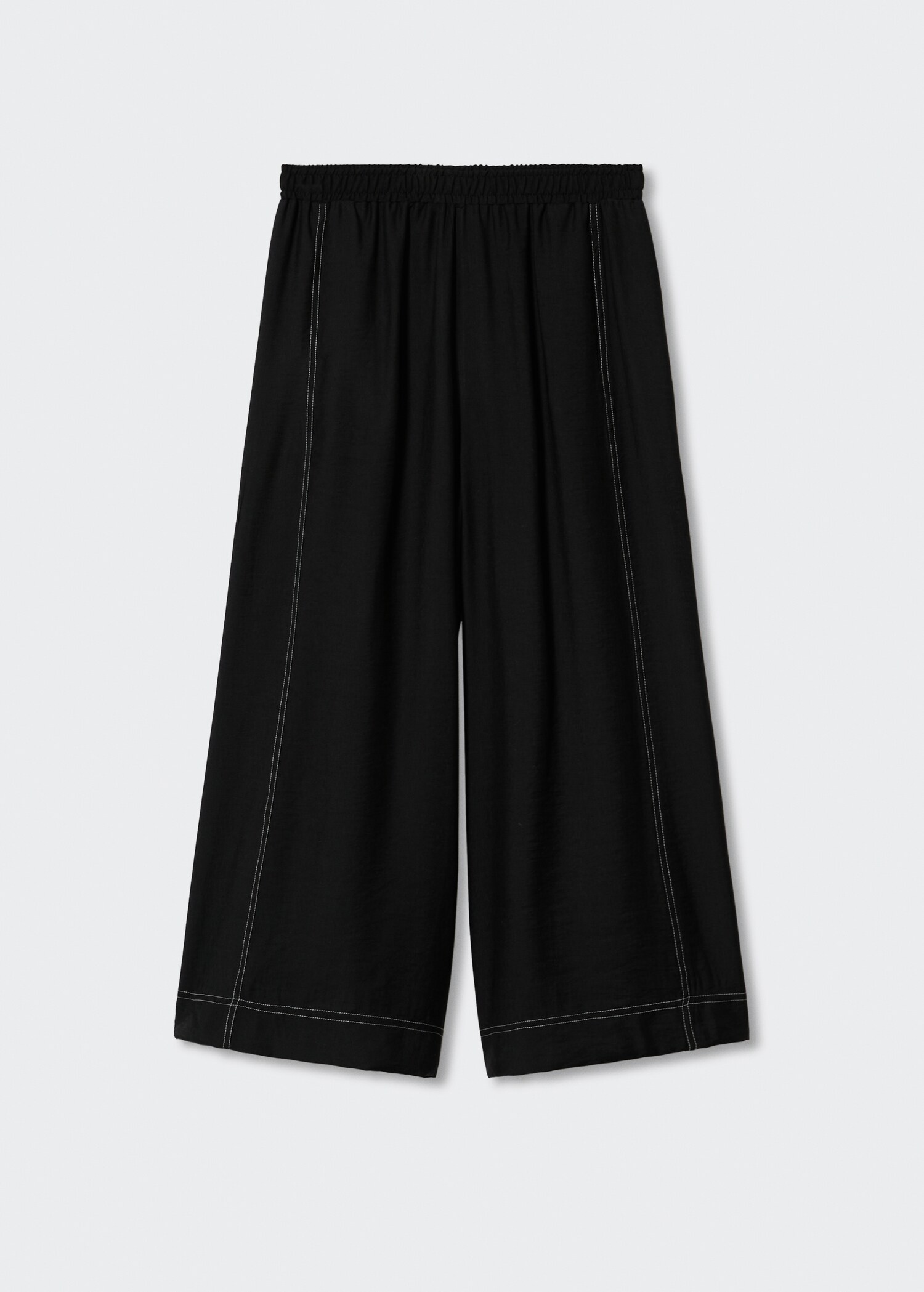 Contrast seam trousers - Article without model
