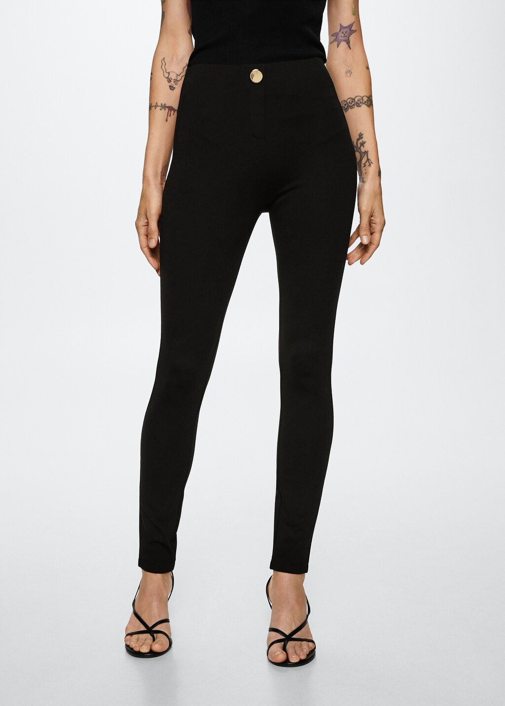 Leggings mango outlet best sale