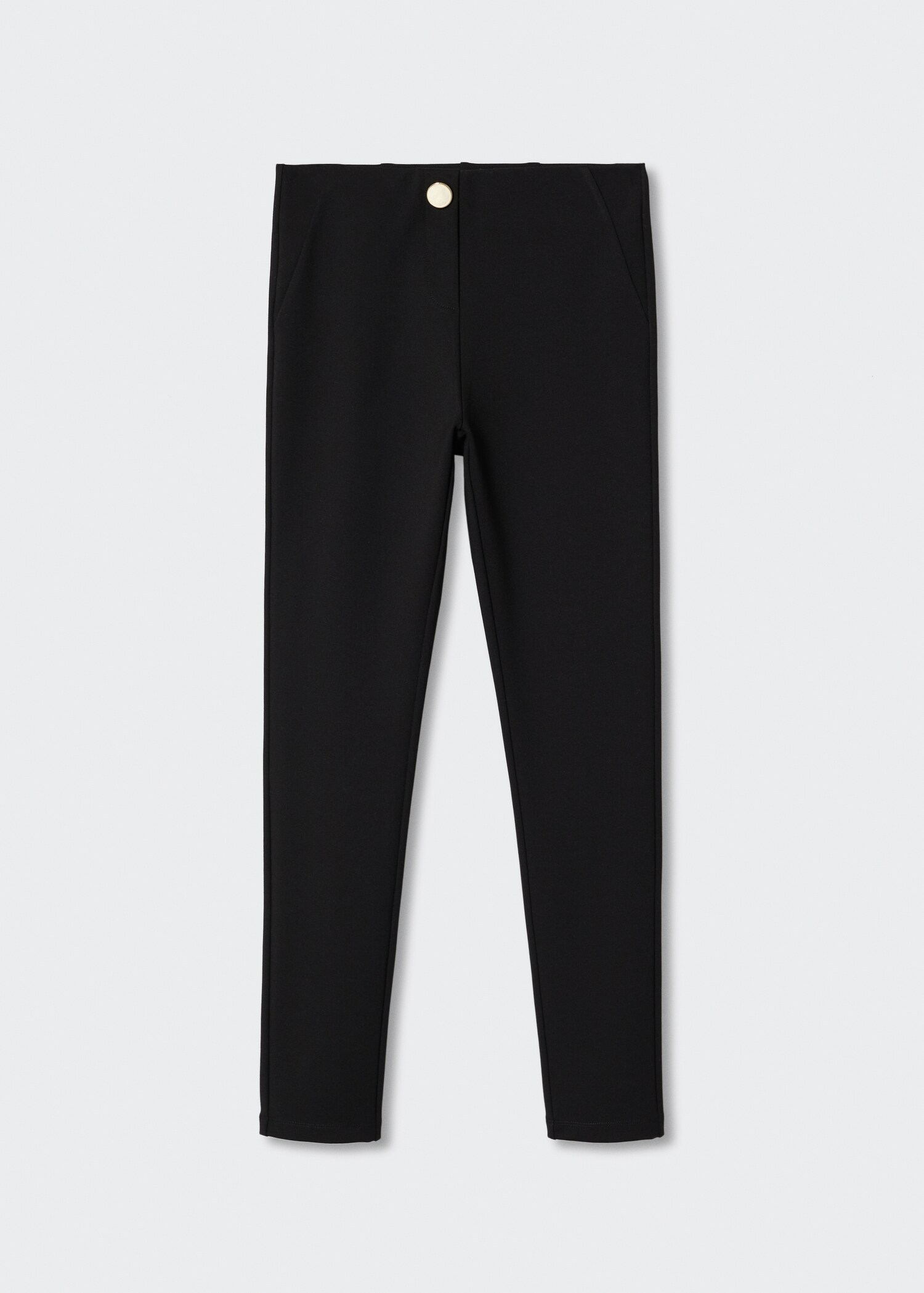 Leggings with decorative button - Article without model