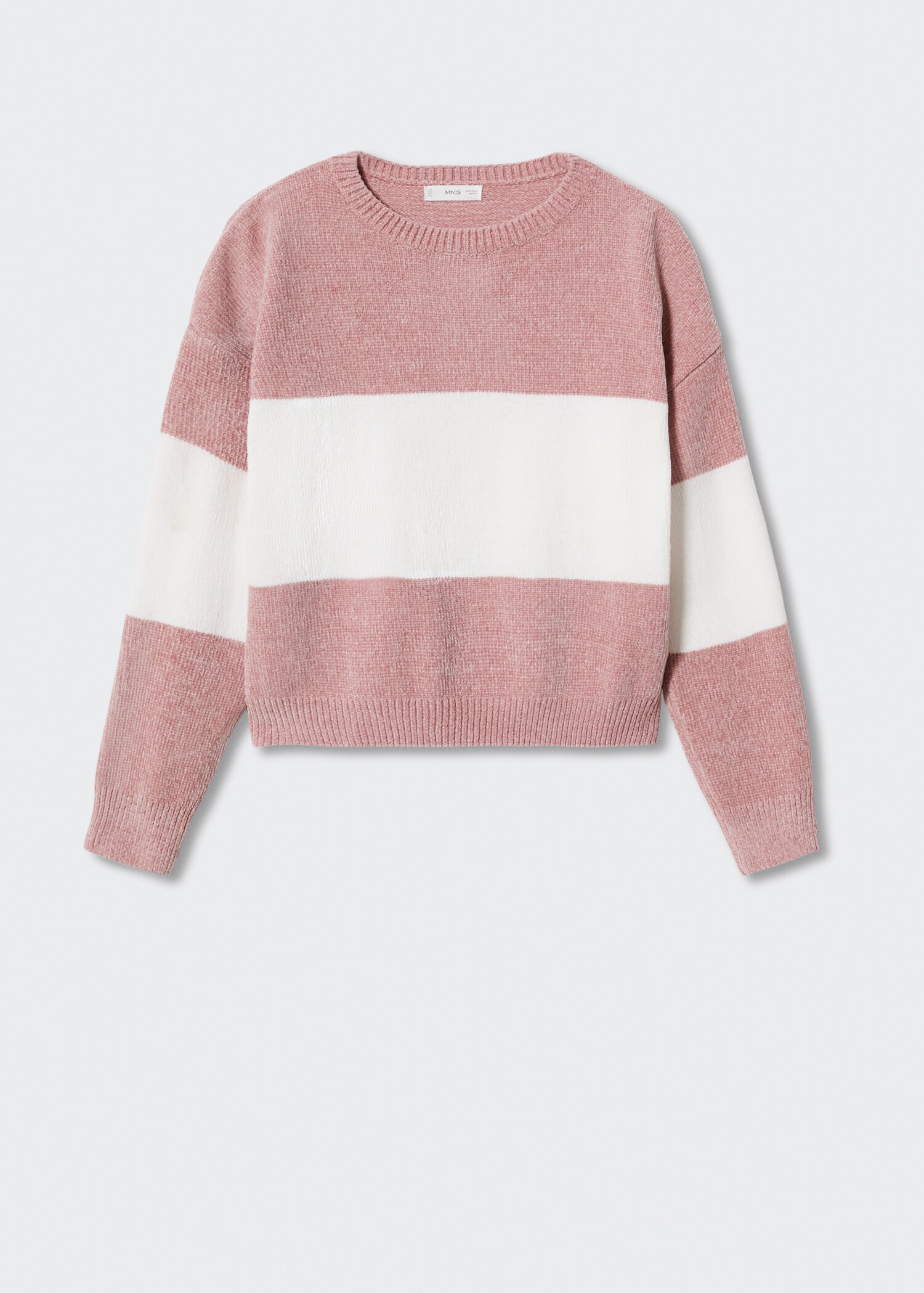 Gestreifter Strickpullover - Artikel ohne Model