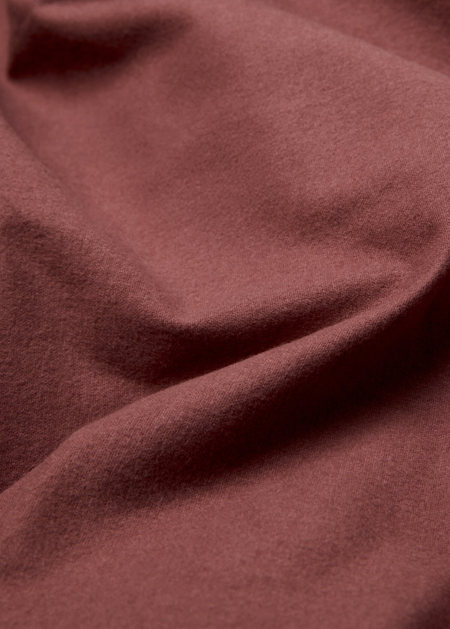 Plain flannel duvet cover Queen bed - Details of the article 2