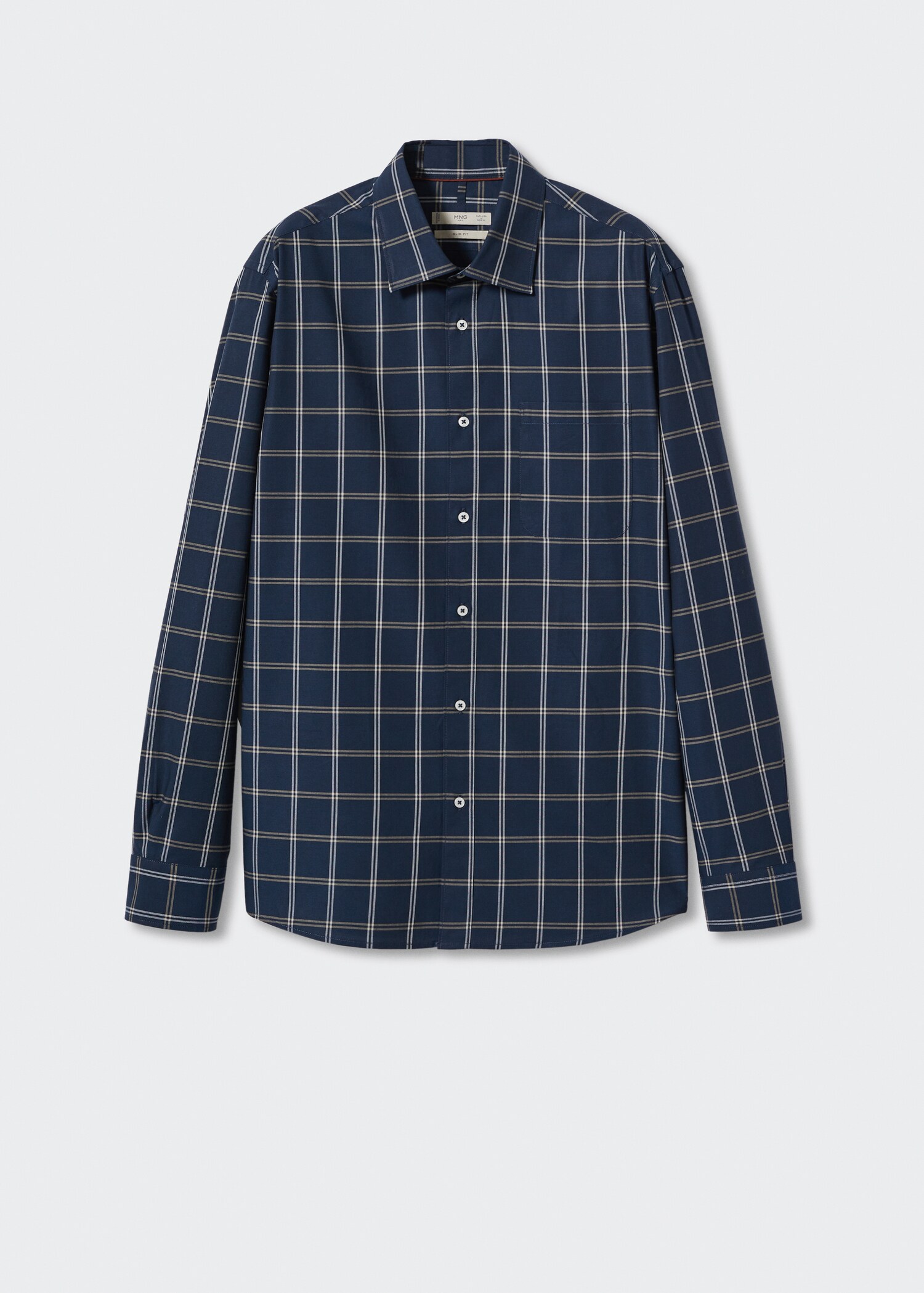 Kariertes Slim Fit-Hemd - Artikel ohne Model