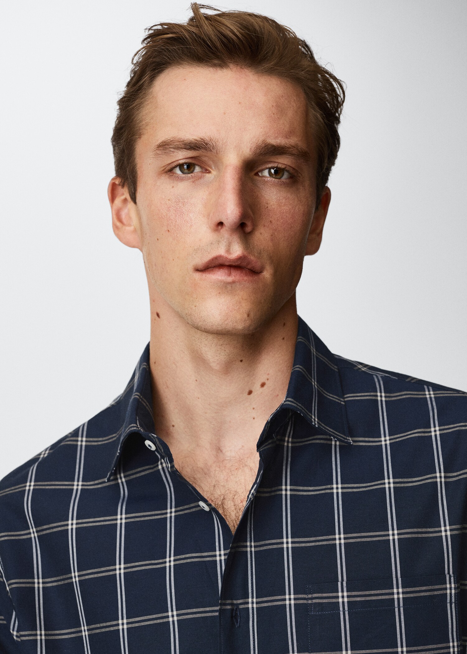 Kariertes Slim Fit-Hemd - Detail des Artikels 1