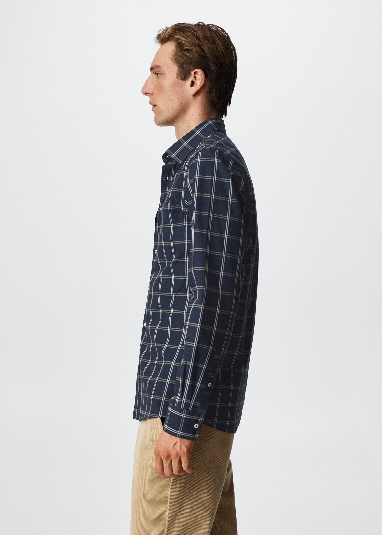 Kariertes Slim Fit-Hemd - Detail des Artikels 2