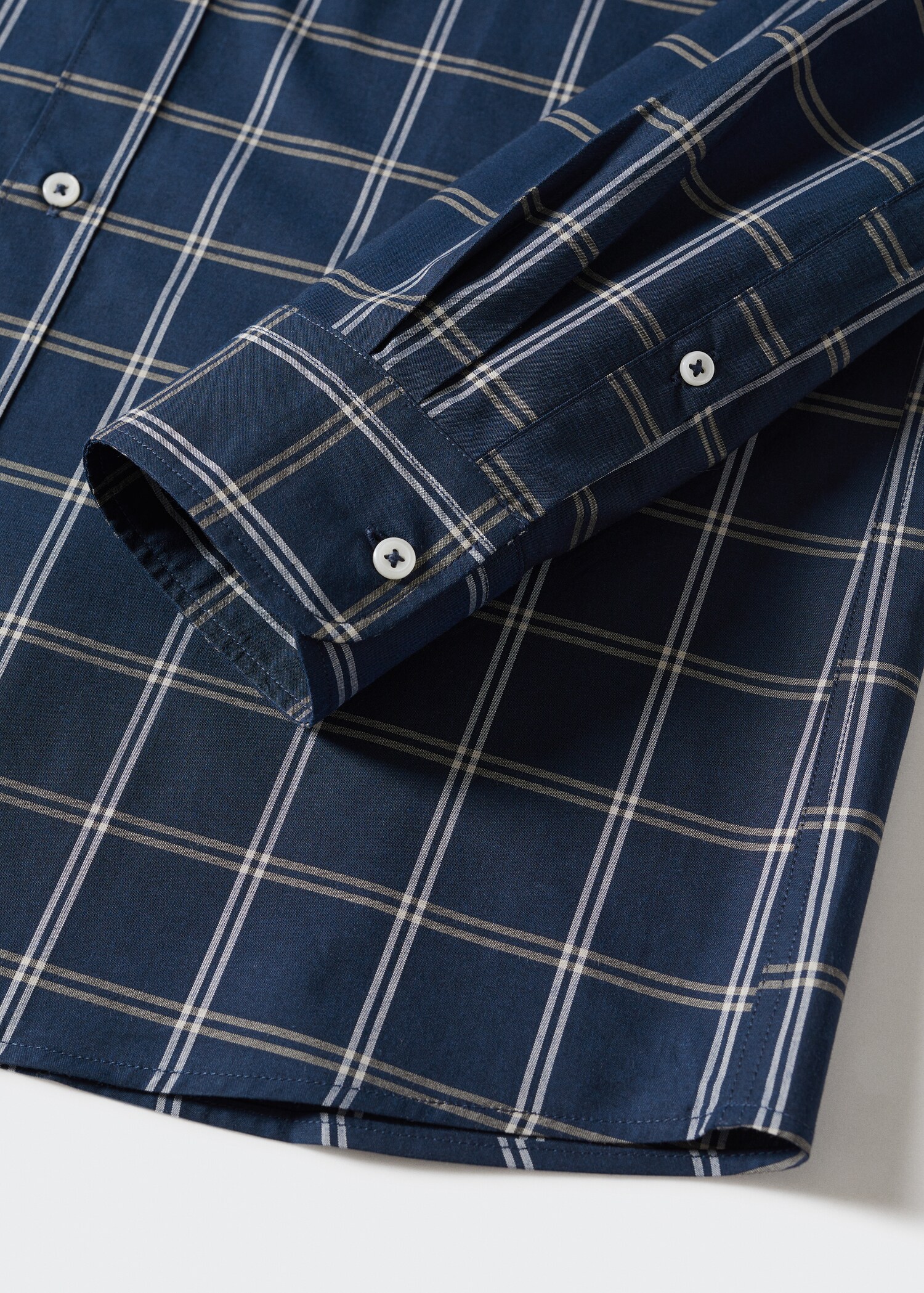 Kariertes Slim Fit-Hemd - Detail des Artikels 8