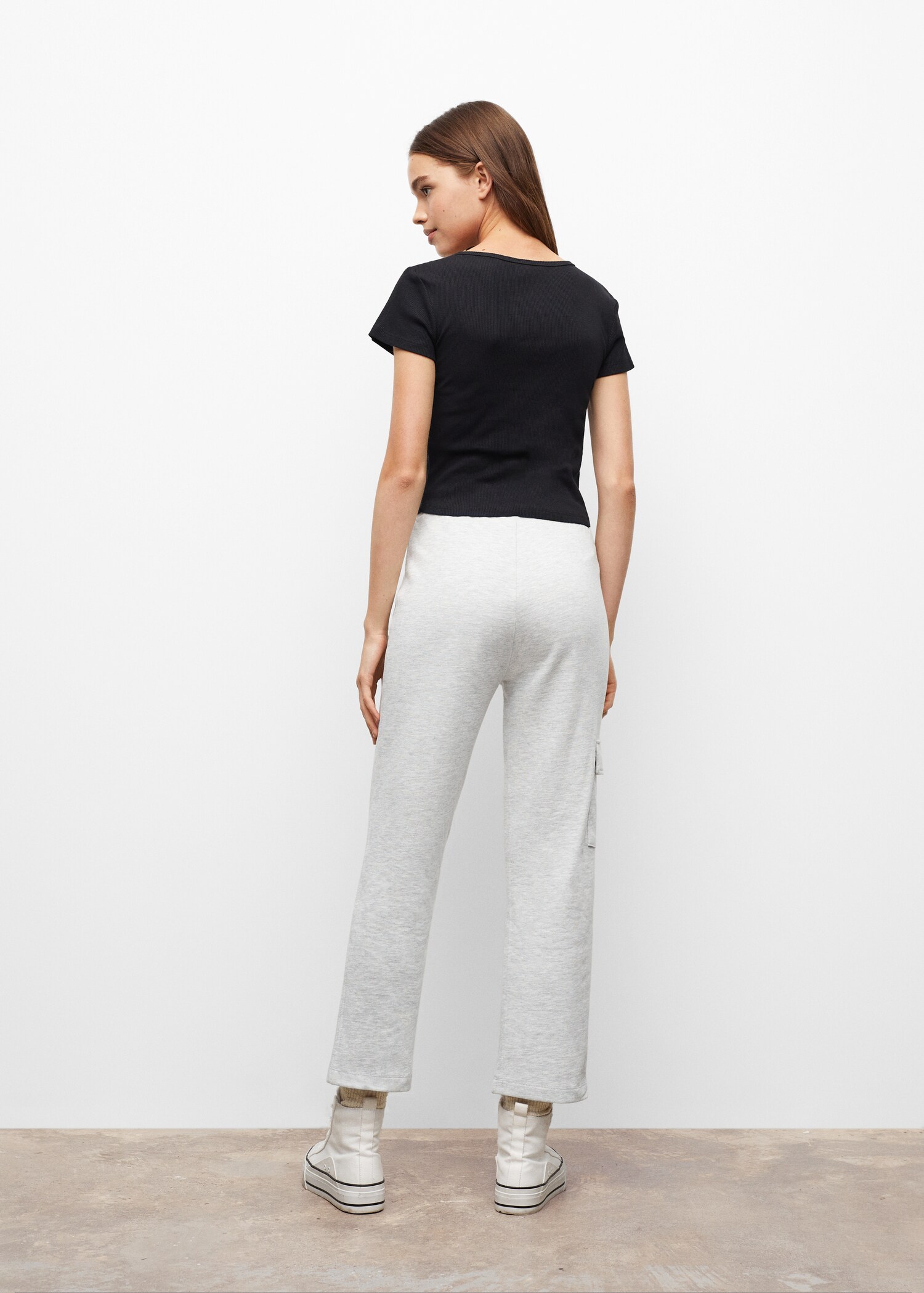 Pantalons cargo cotó - Revers de l'article
