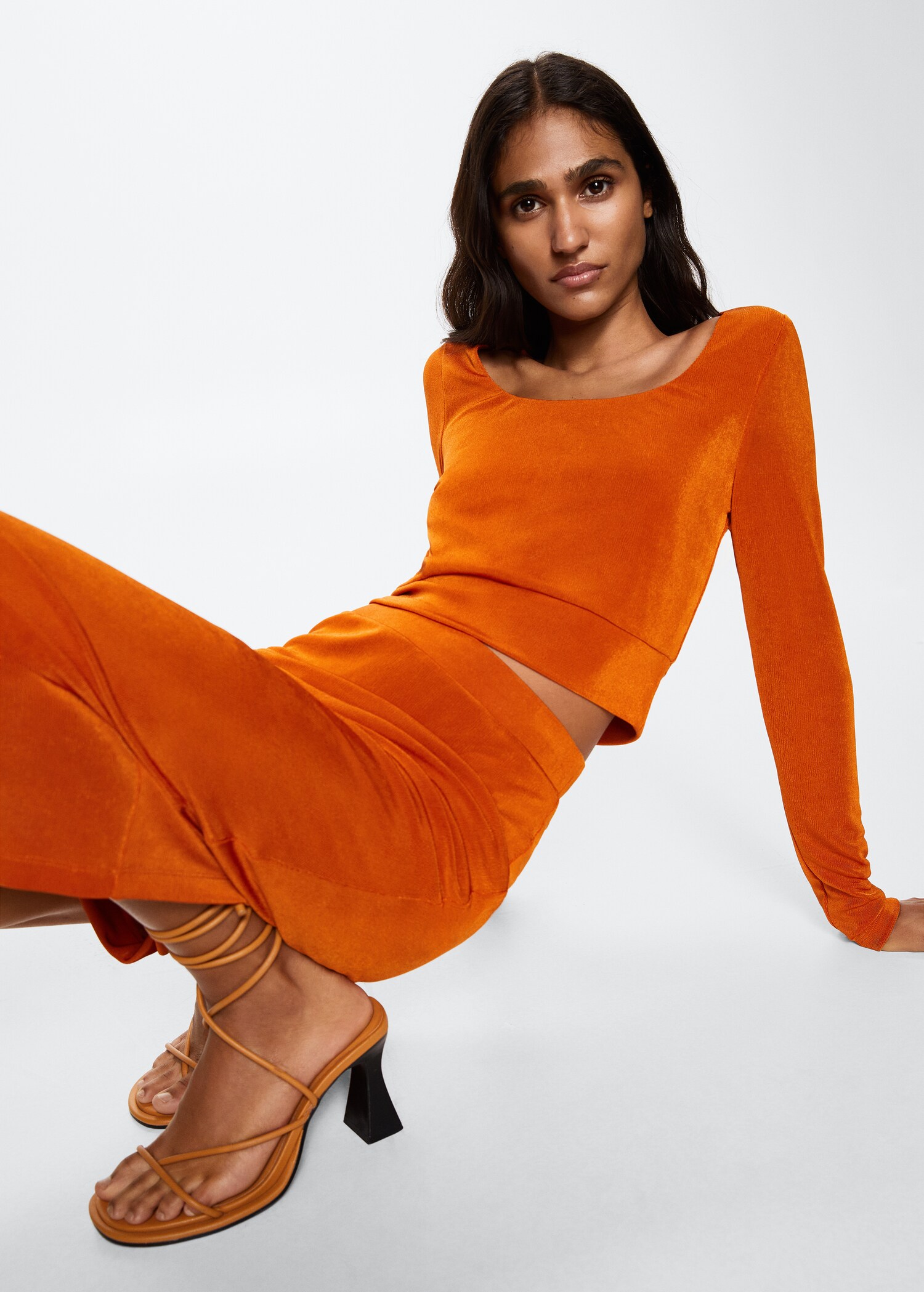 Crop top màniga llarga - Detall de l'article 1