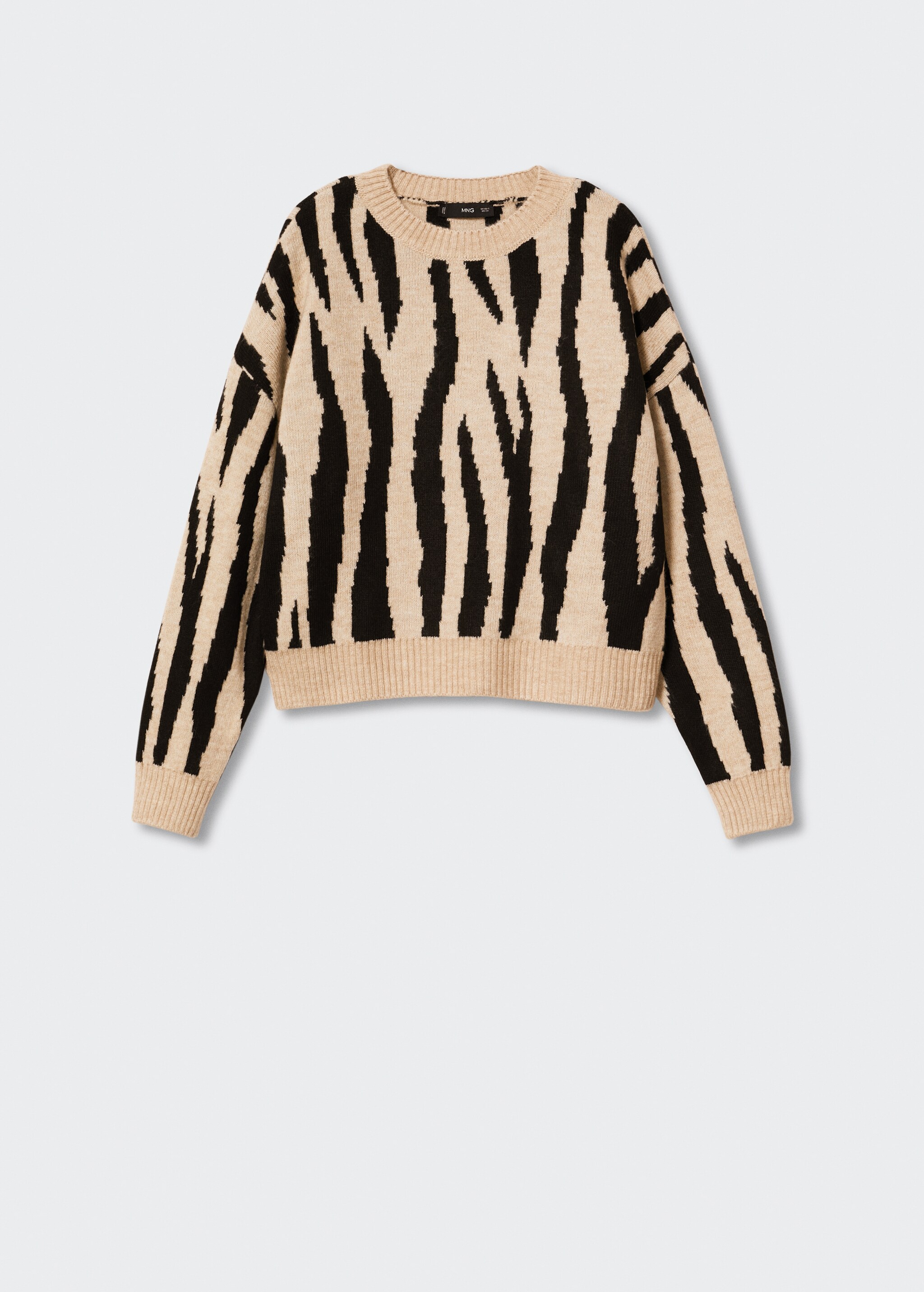 Animal print sweater - Article without model