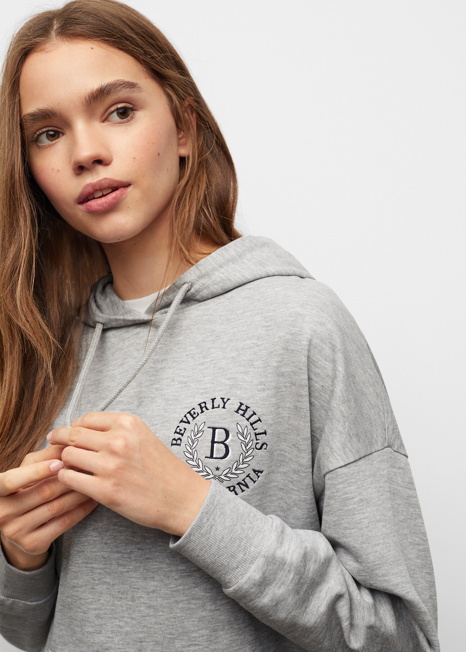Hoodie cotton sweatshirt - Details of the article 1