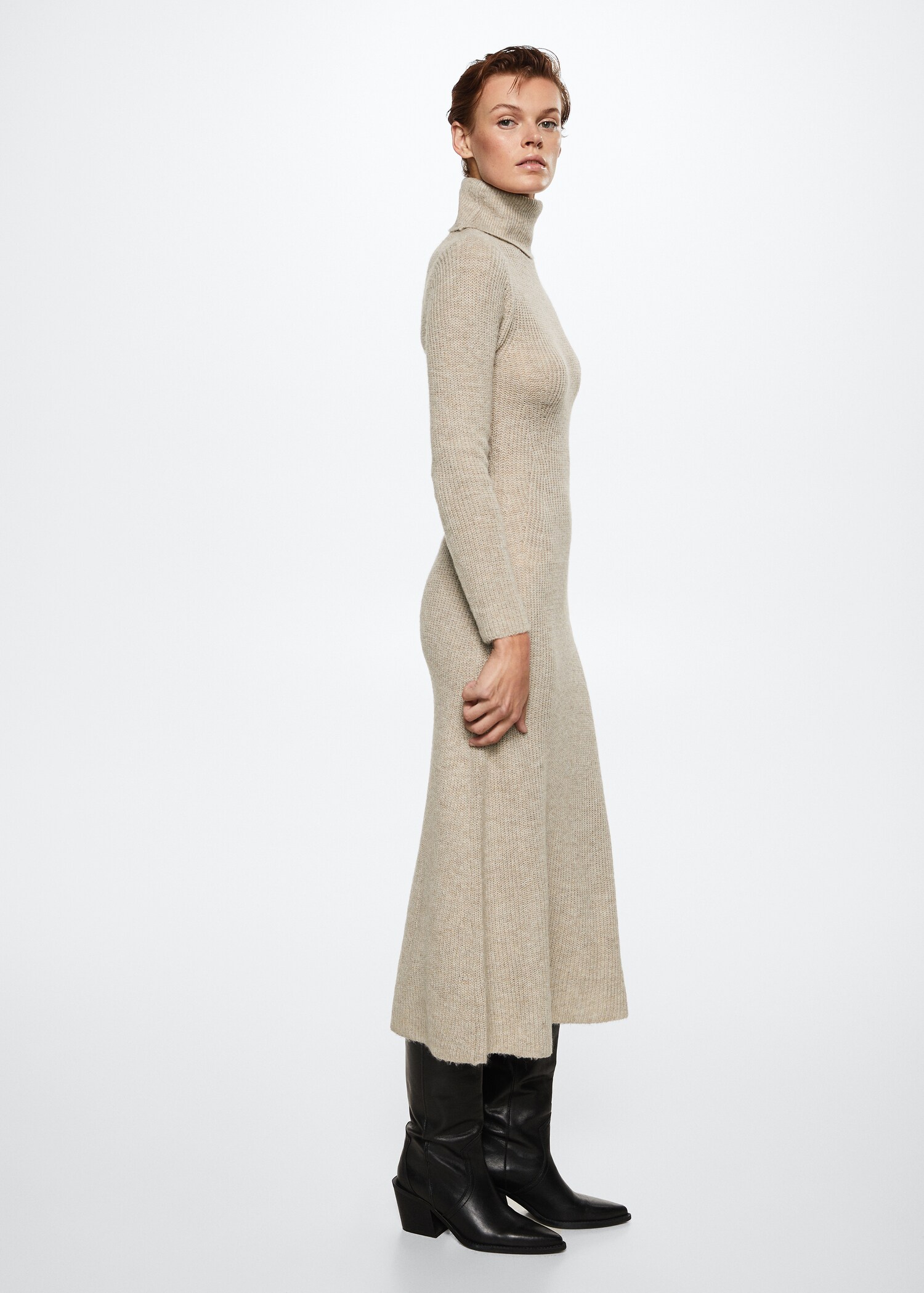 Strickkleid mit Rollkragen - Detail des Artikels 2