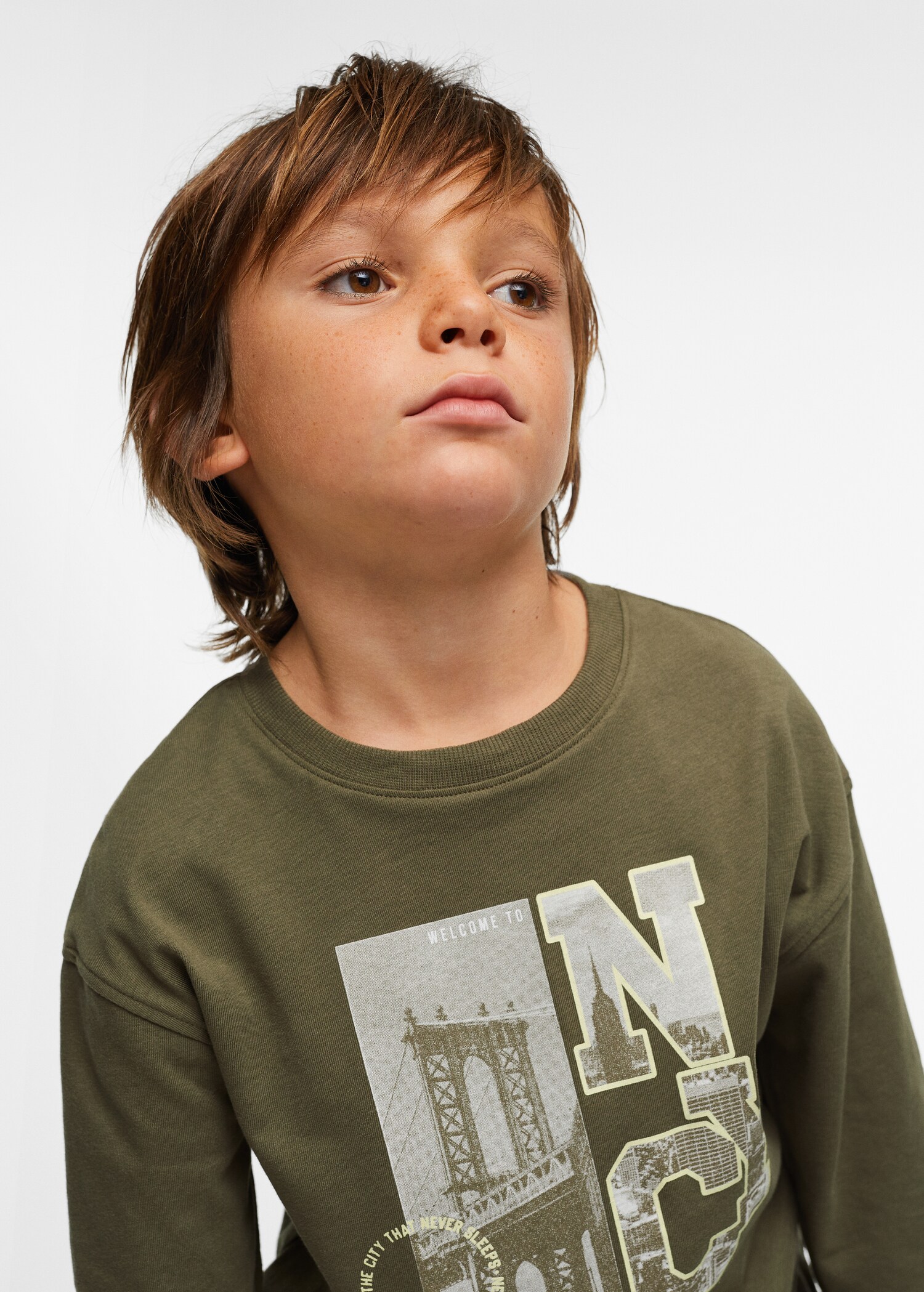 Mönstrad långärmad t-shirt - Detaljer om artikeln 4