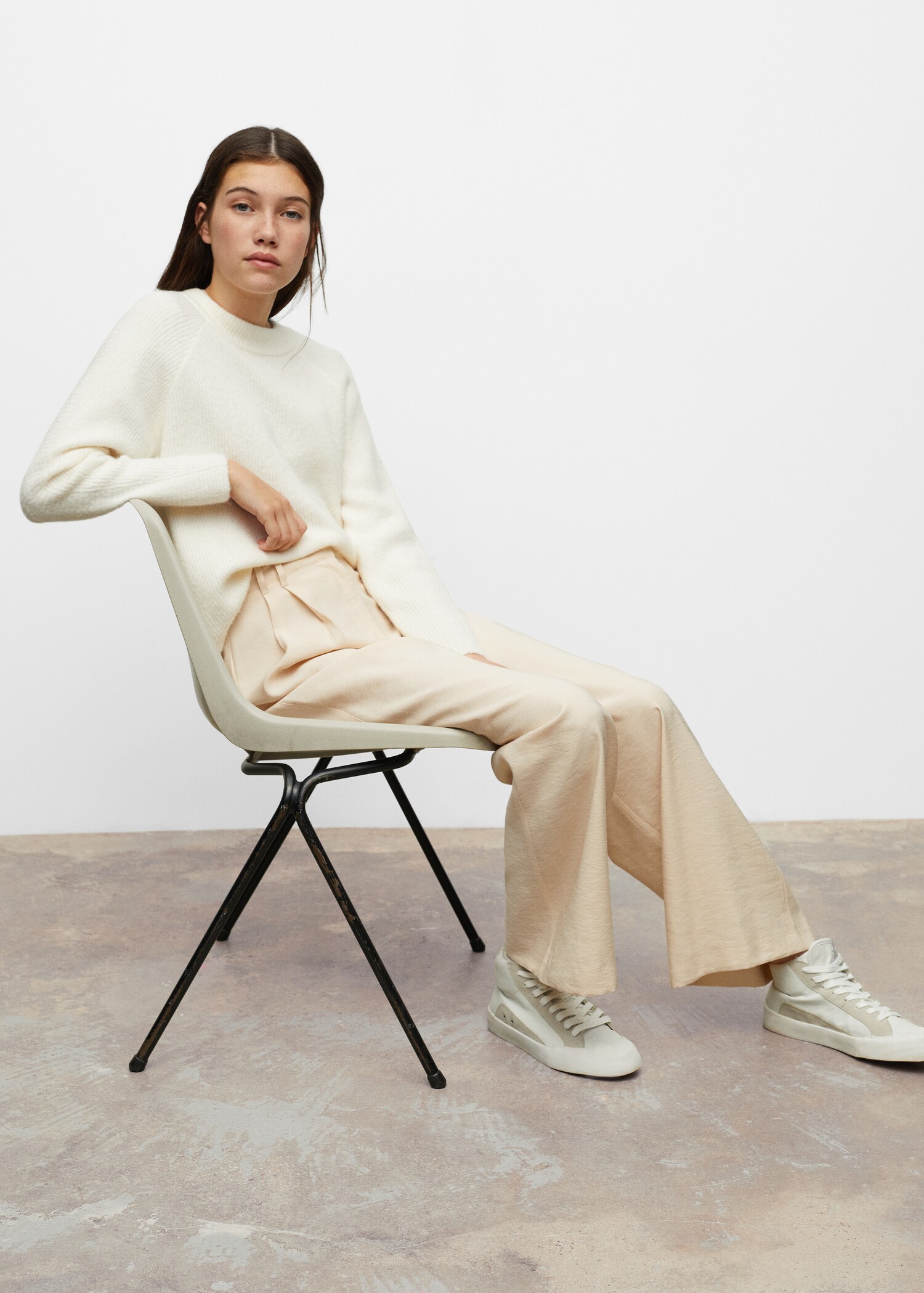 Pantalon palazzo à pinces - Détail de l'article 2
