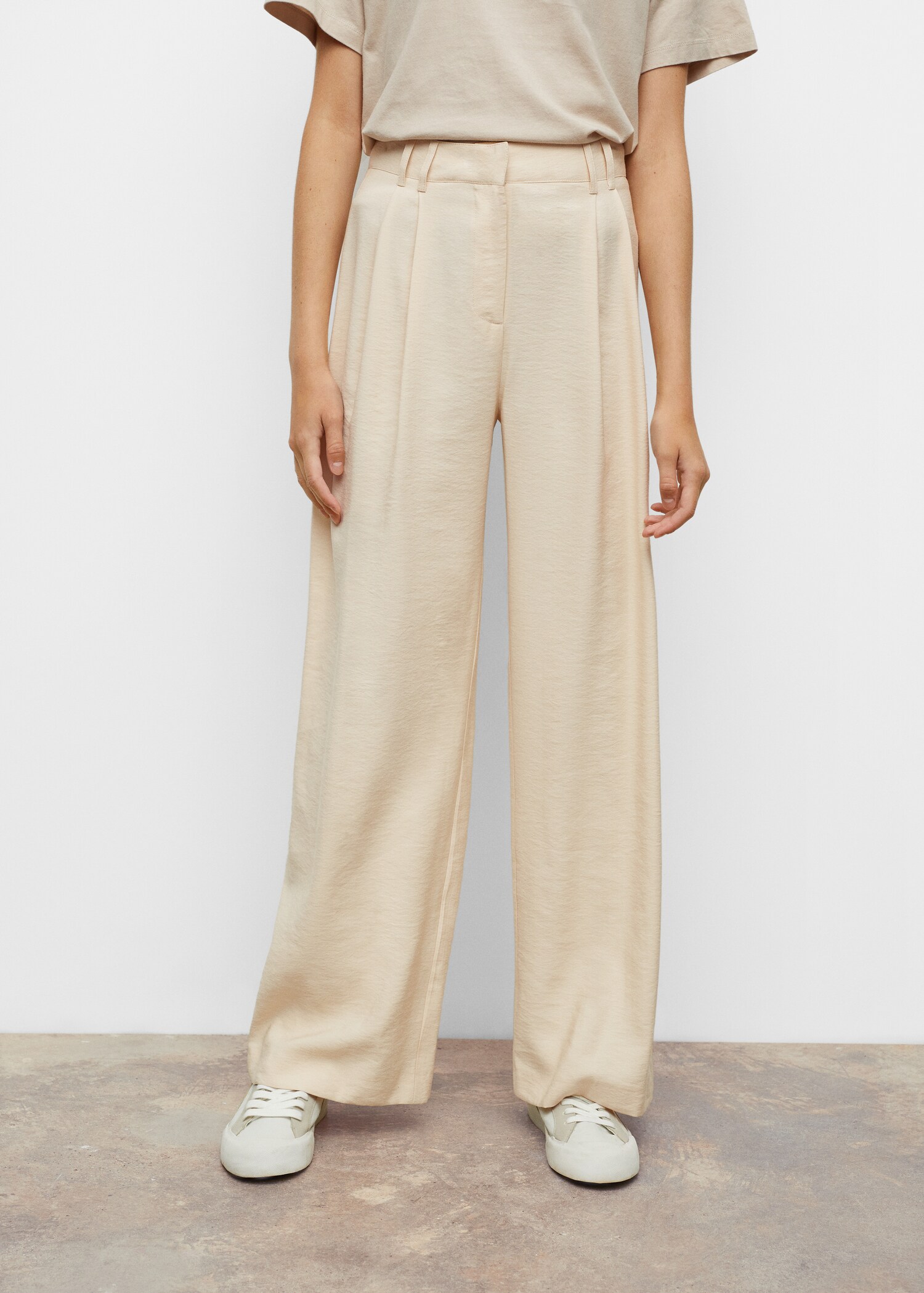 Pantalon palazzo à pinces - Détail de l'article 6