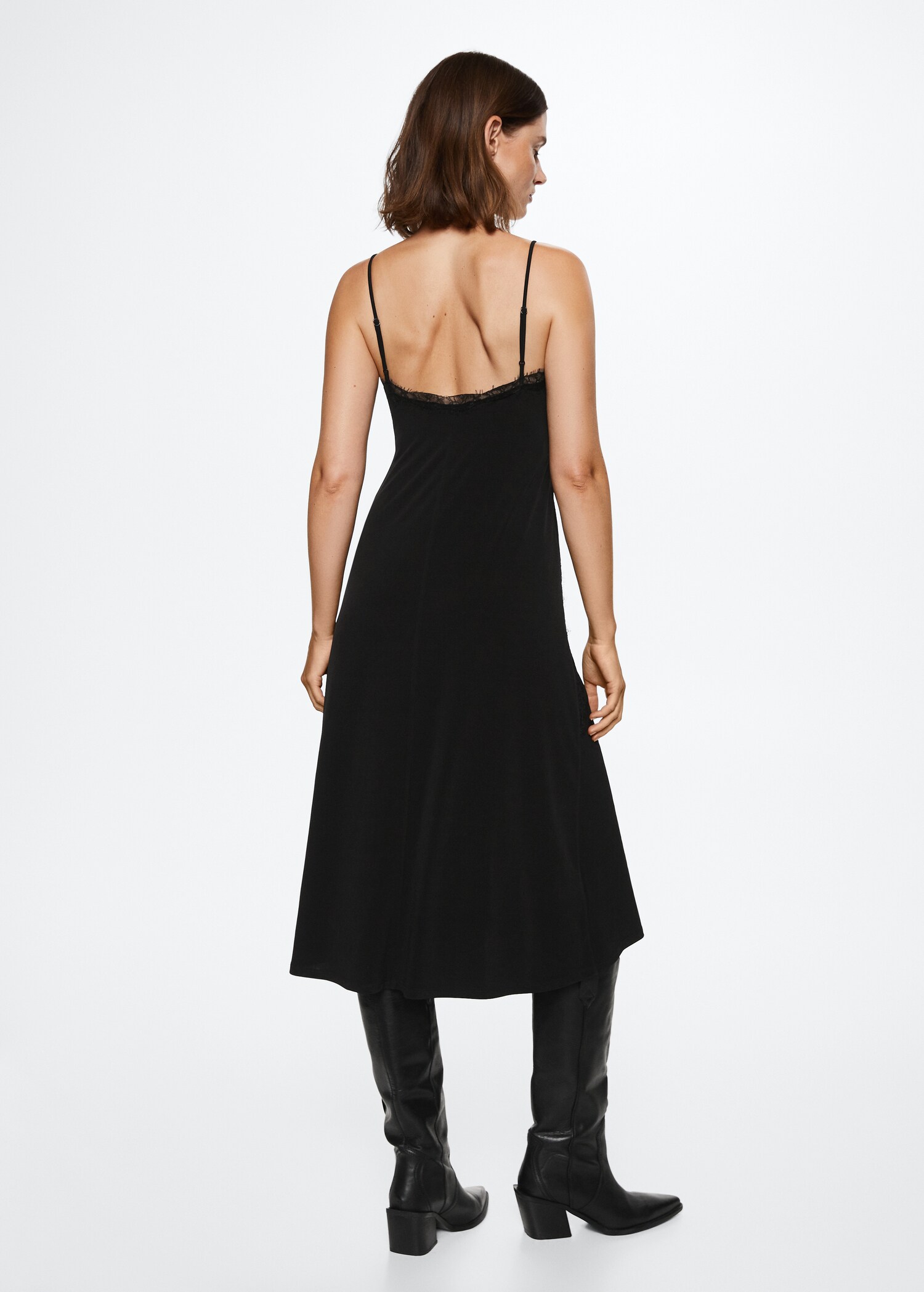 Vestit de llenceria punta - Revers de l'article