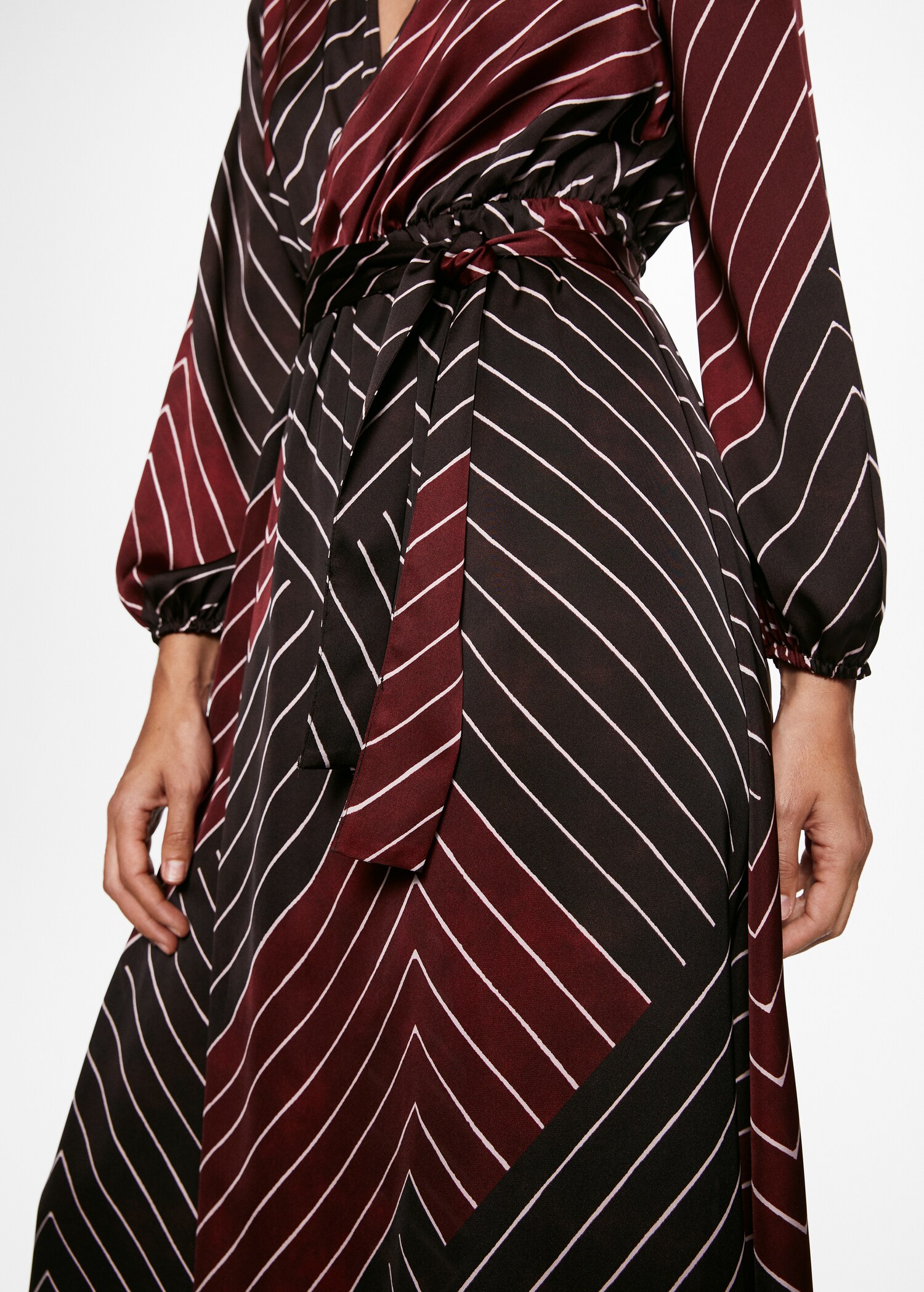 Bedrucktes Retro-Kleid - Detail des Artikels 6